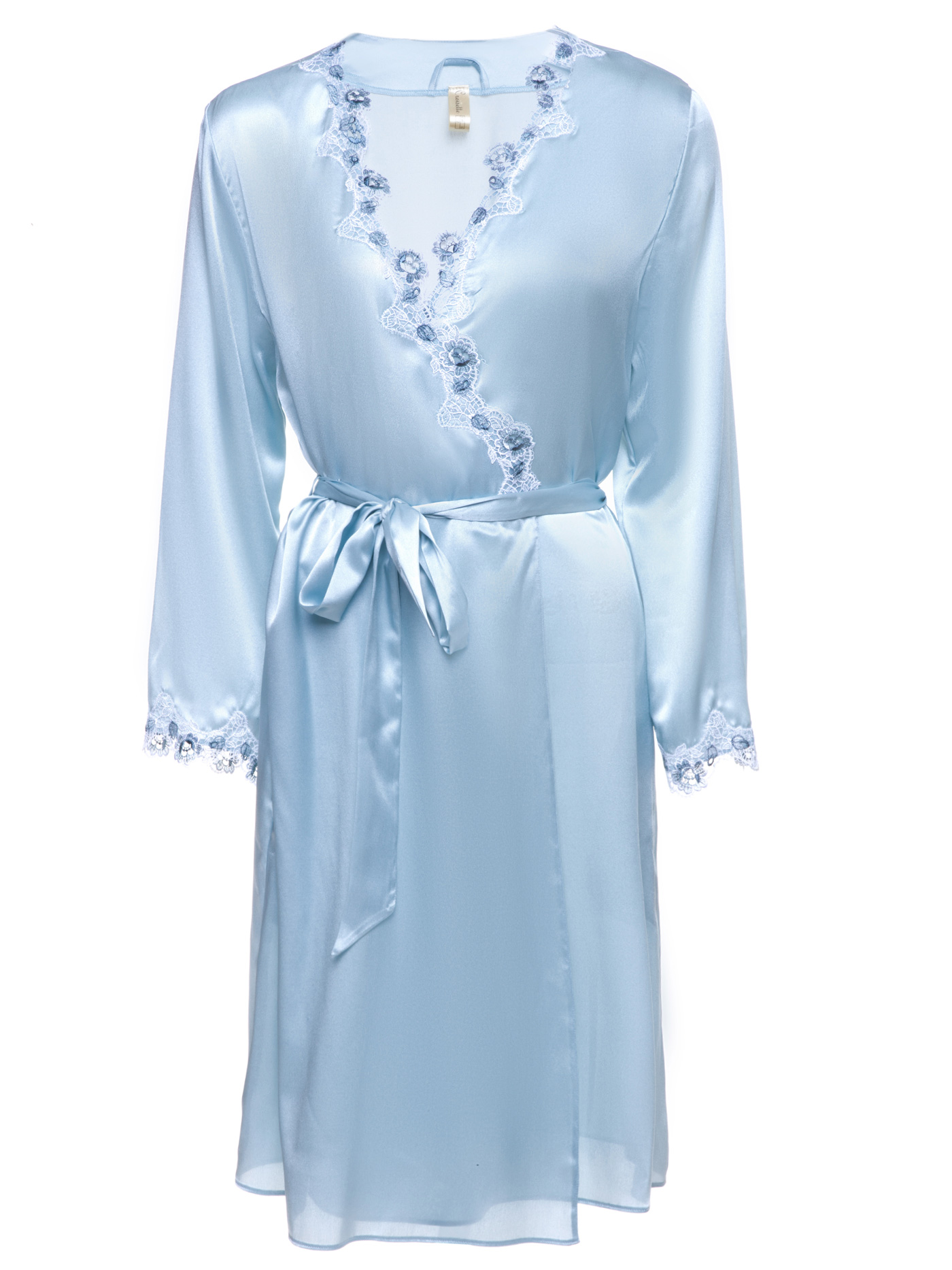 Халат Светло-лазурный 2372F3505 | фото 3