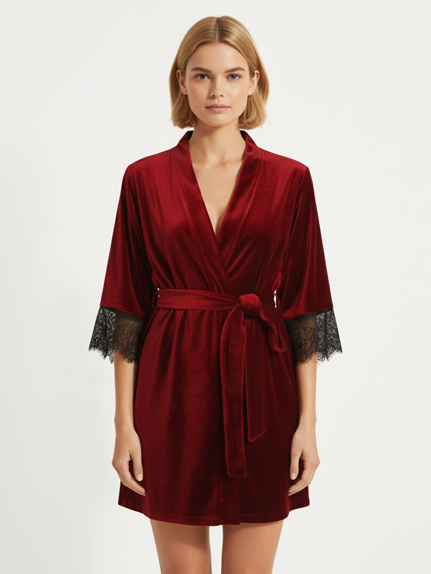 Халат Бордовый 3038F3501 | фото 1