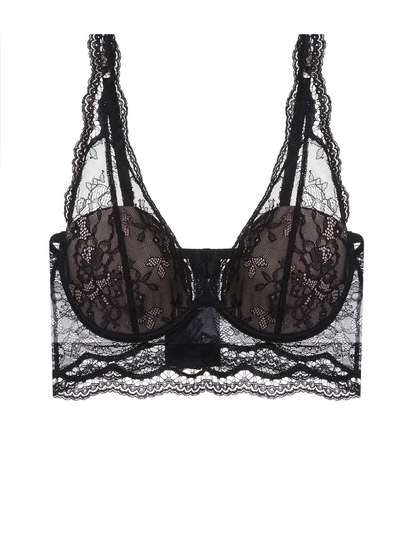 Бюстгальтер мягкий Черный 2581F1350 | фото 3