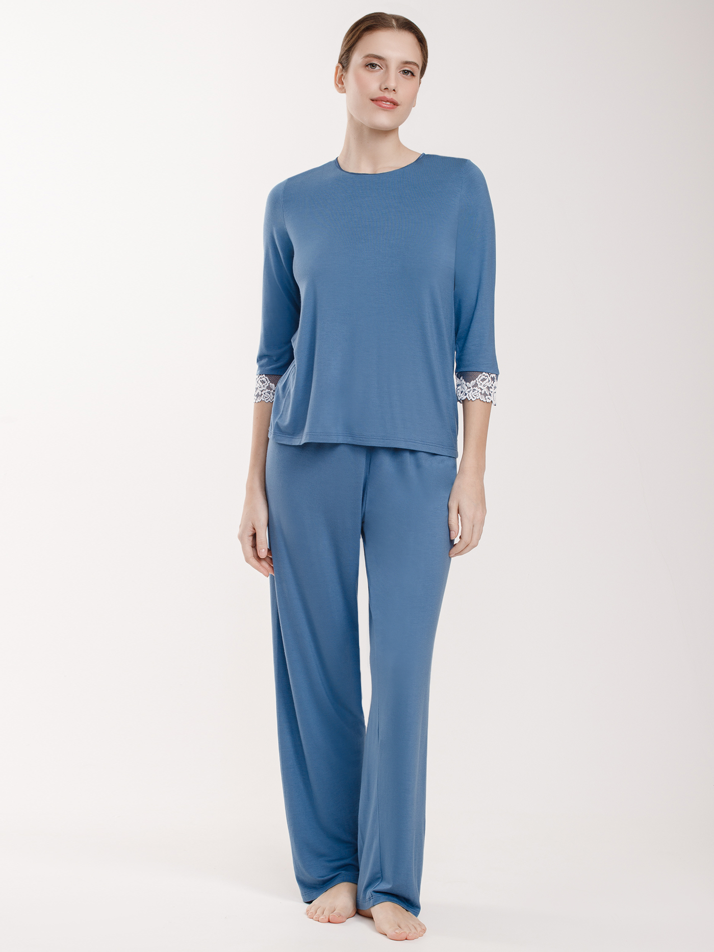 Футболка Синий 2959F3432 | фото 1