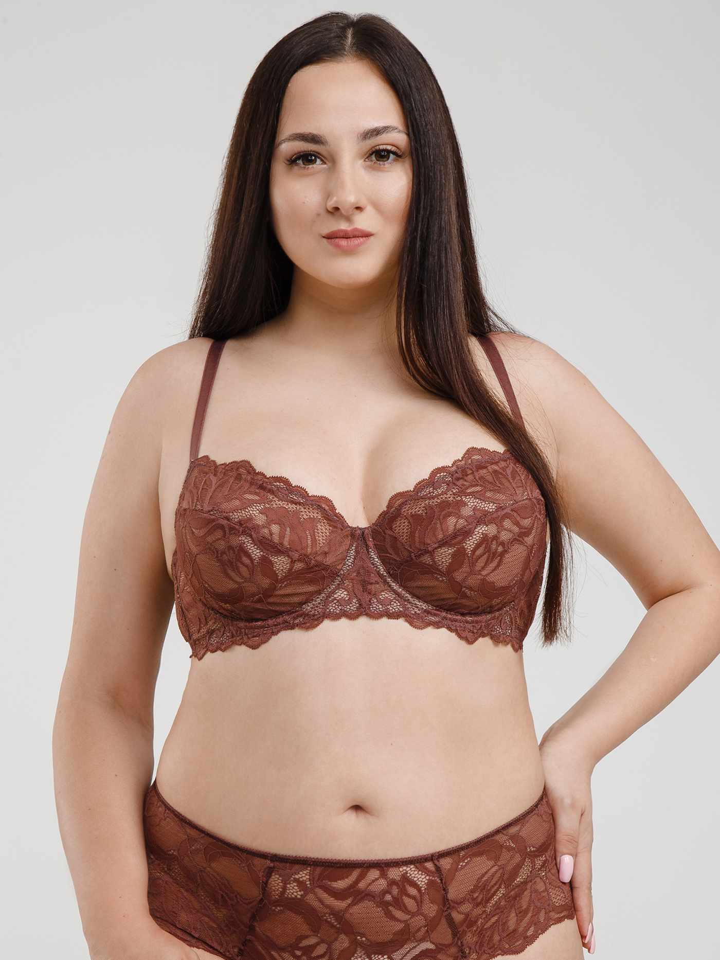 Бюстгальтер мягкий Коричневый 2631F1303L | фото 1