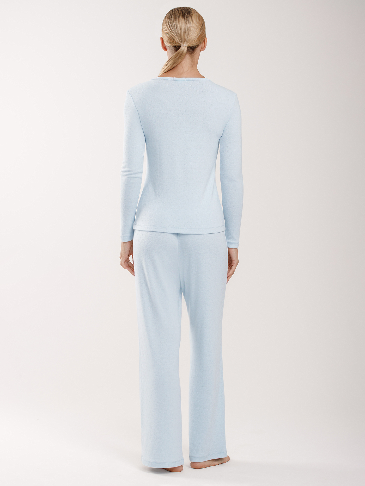 Брюки Голубой PRR-0106PN | фото 2