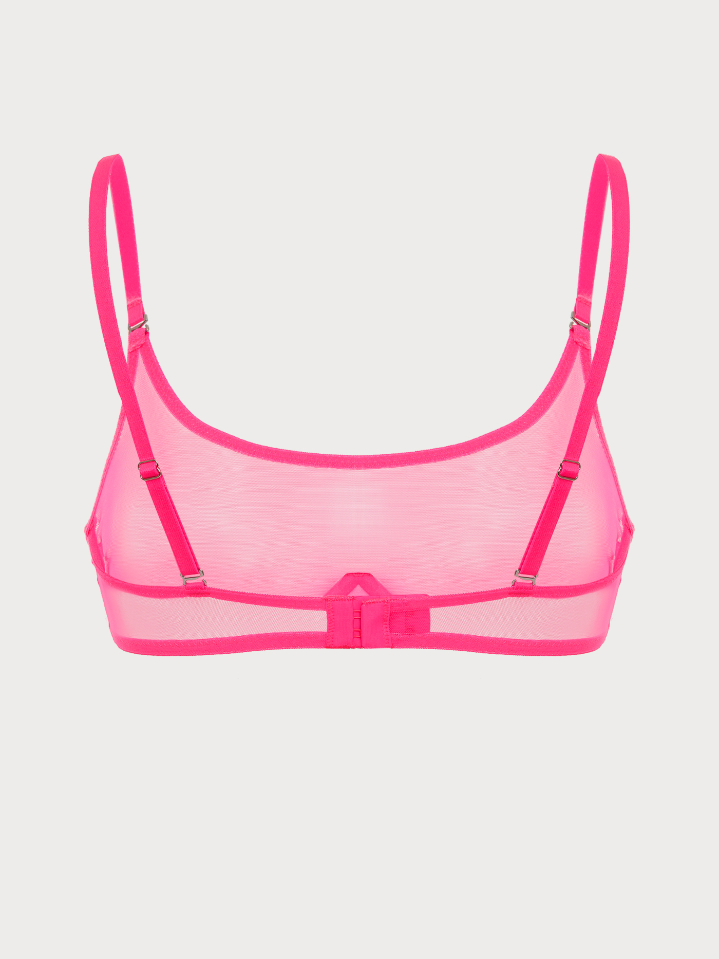 Бюстгальтер мягкий топ Неоновый розовый MR-3 | фото 7