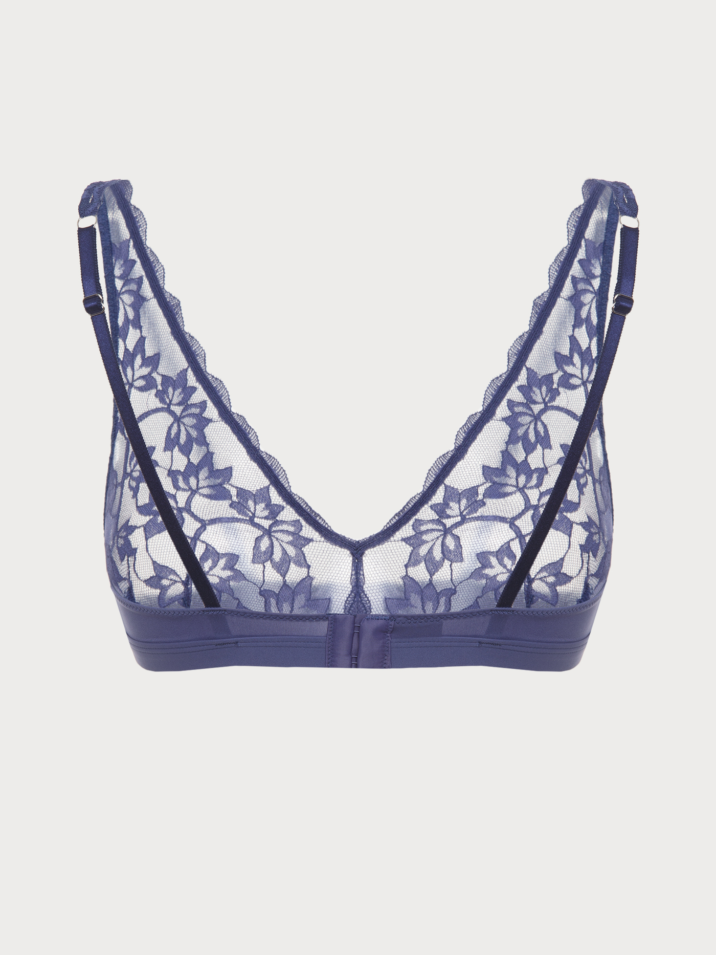 Бюстгальтер мягкий треугольник Синий 3016F1418 | фото 7