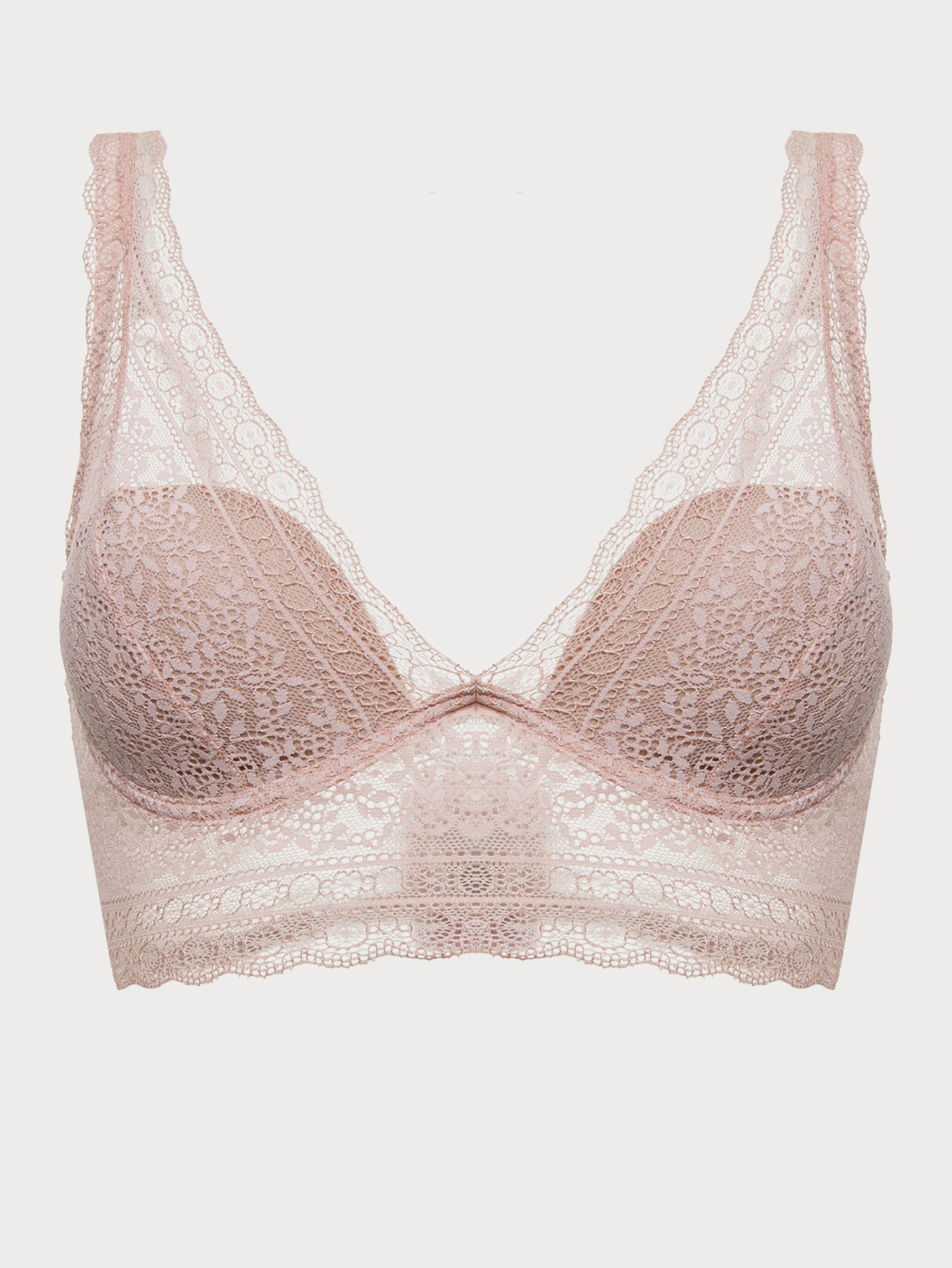 Бюстгальтер мягкий Пудровый 2627F1350 | фото 5
