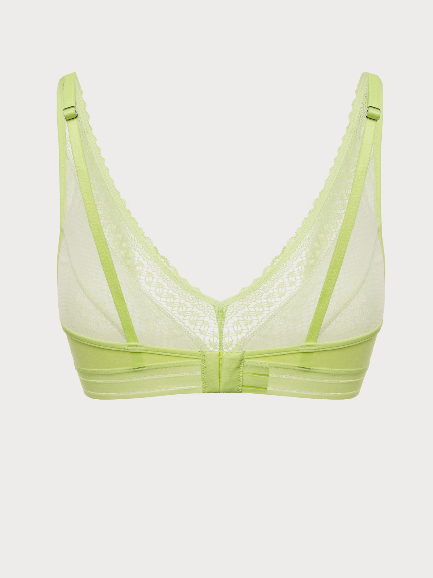 Бюстгальтер мягкий треугольник Лаймовый 2872F1419 | фото 7