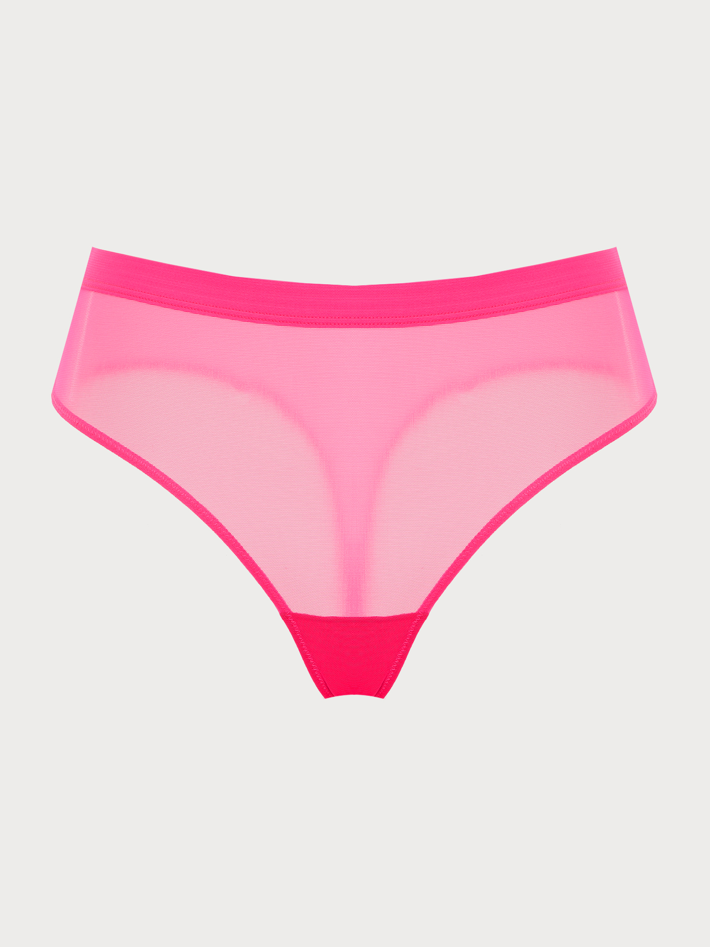 Трусы стринг Неоновый розовый MR-5 | фото 5