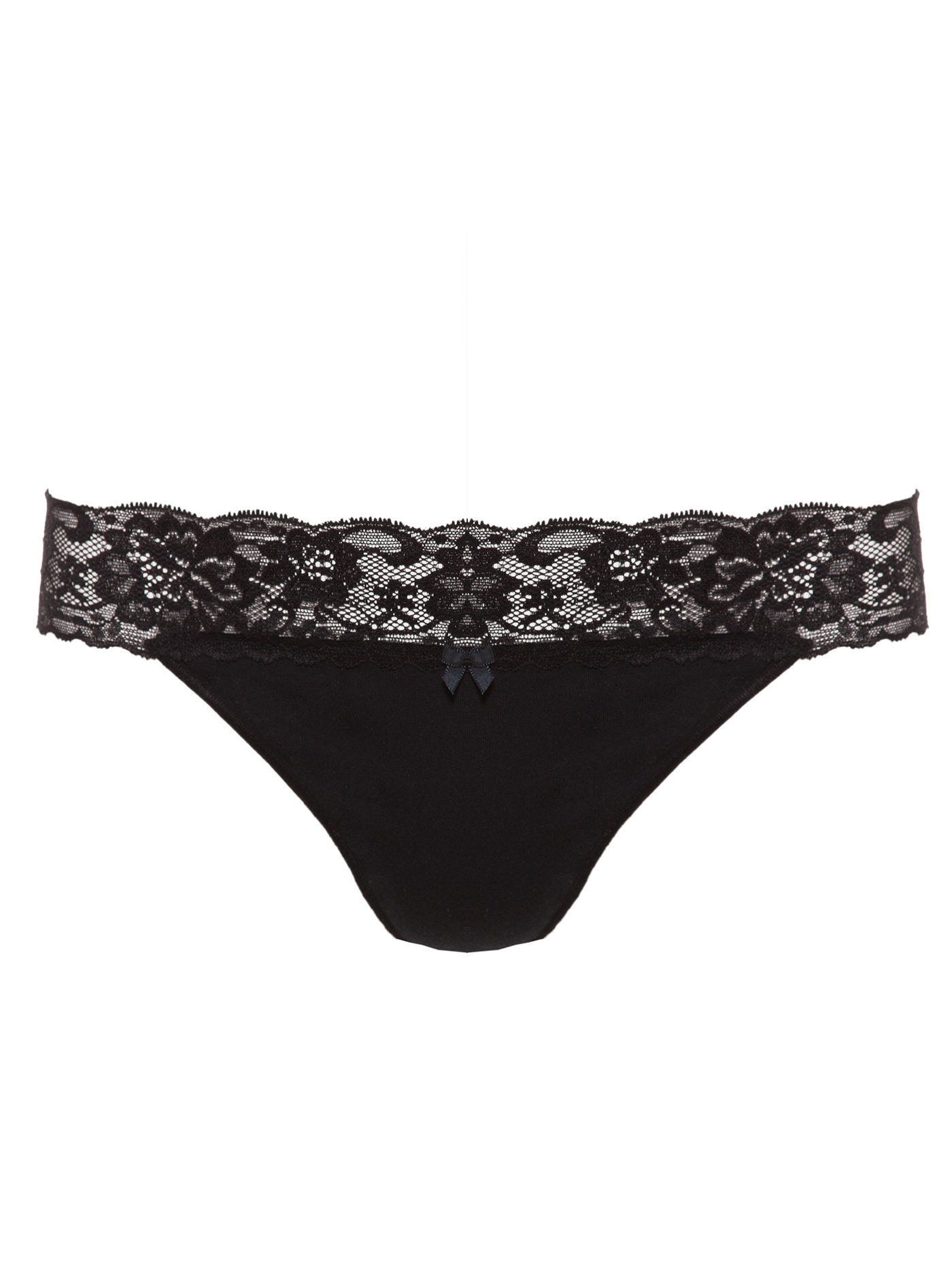 Трусы стринг Черный 2399F2100 | фото 3