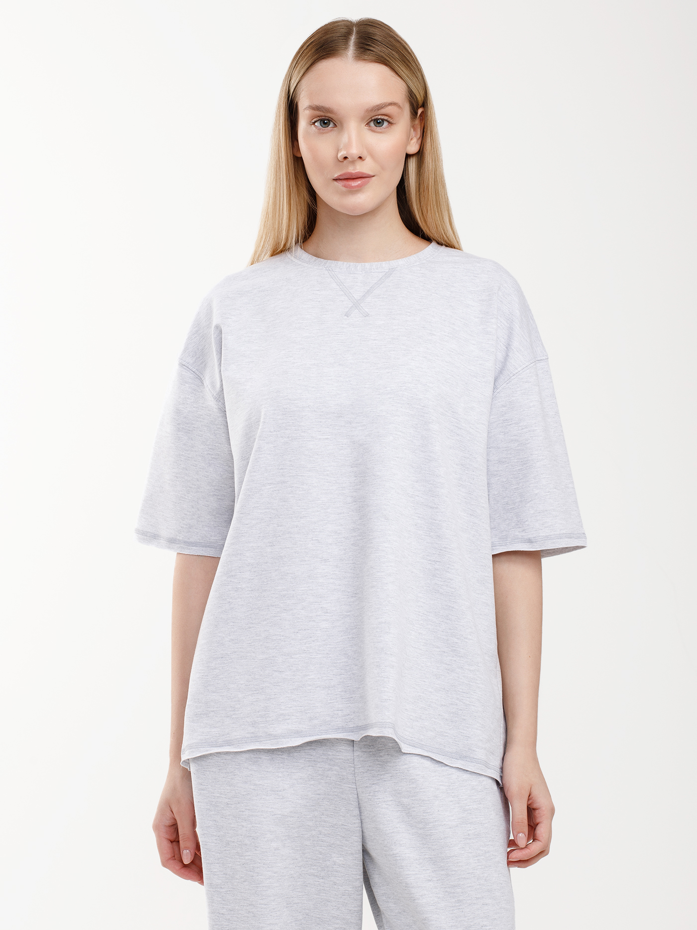 Футболка Серый меланж 2995F3424 | фото 1