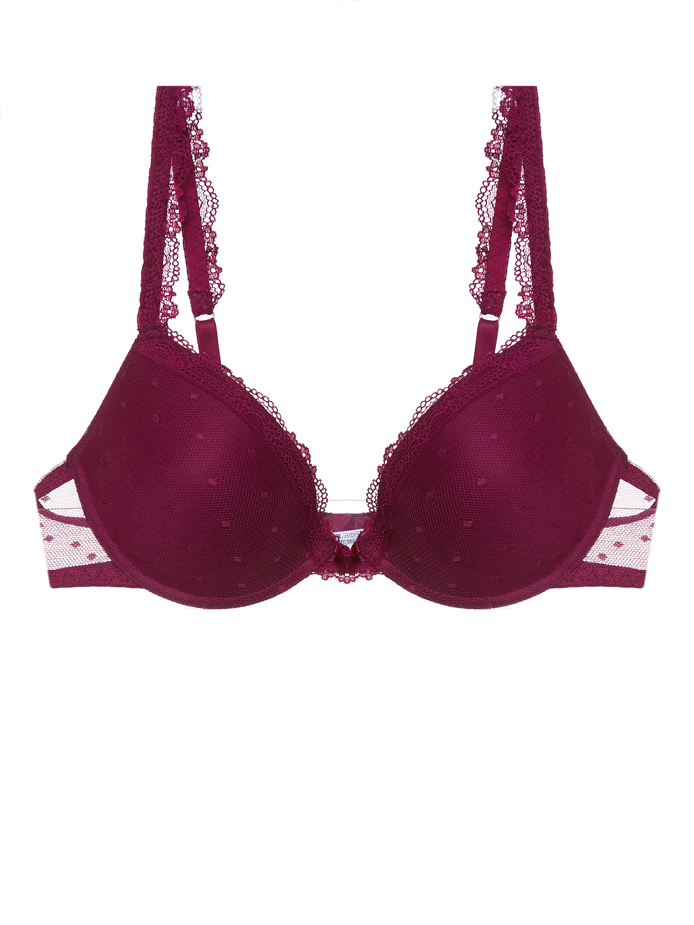 Бюстгальтер push-up Бордовый 2563F1173 | фото 3