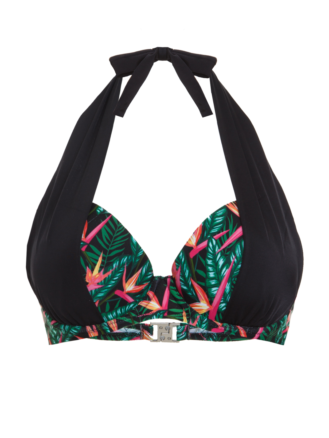 Лиф push-up Принт тропические цветы 2523S1521L_1_U | фото 1