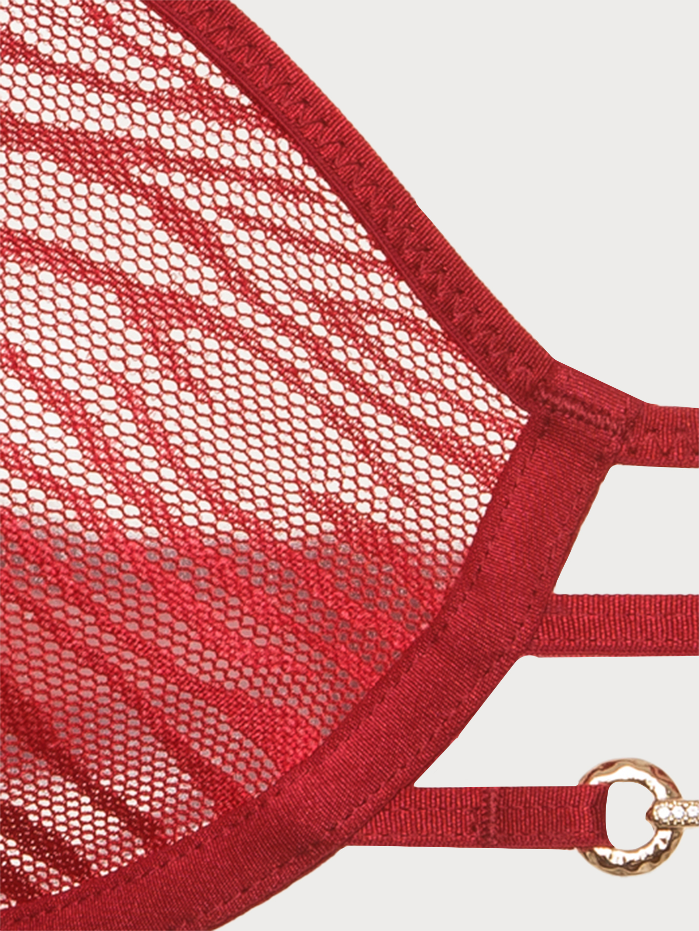 Бюстгальтер мягкий Красный KDL-010224WB | фото 5