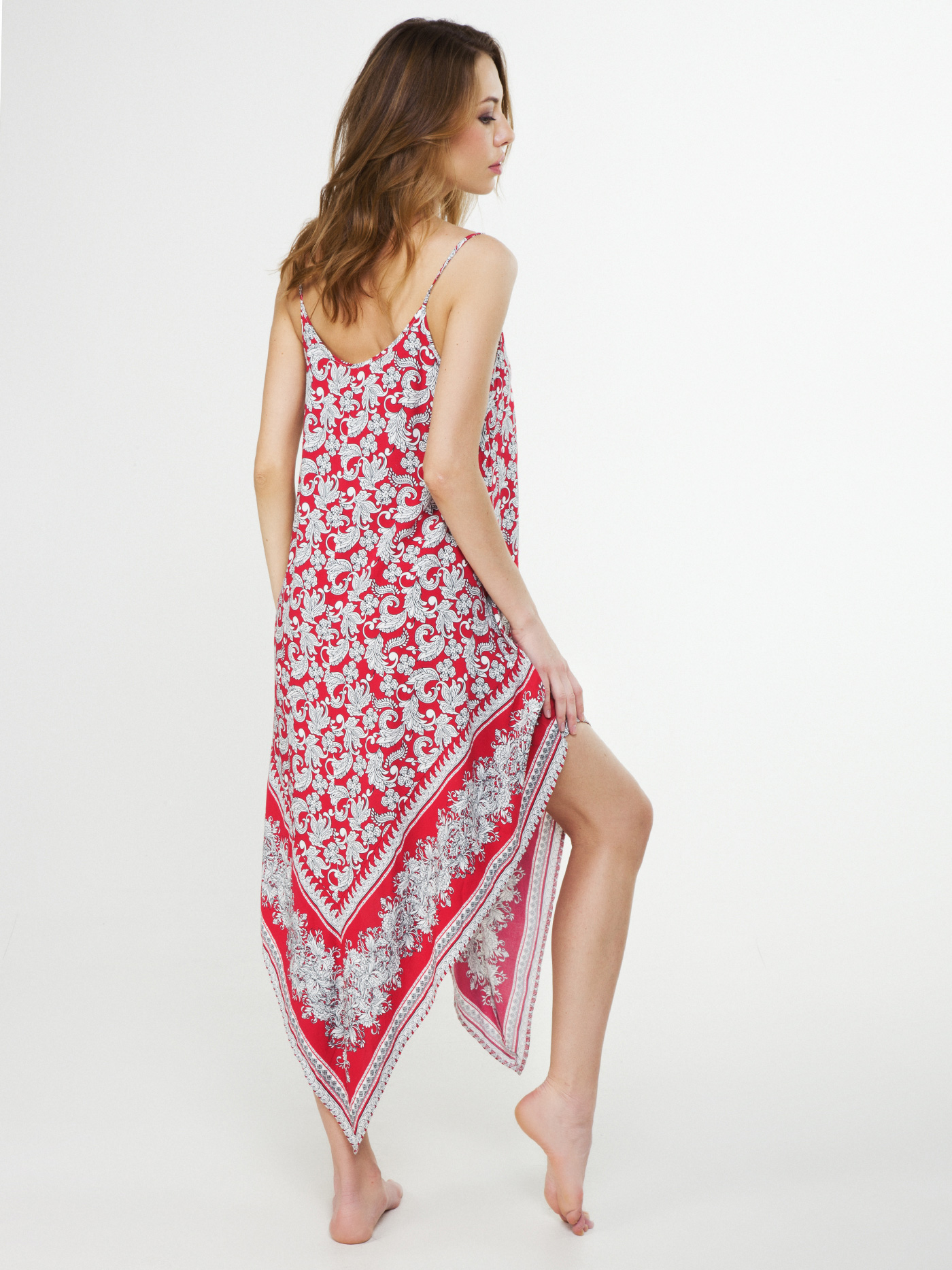 Сарафан Коралловый принт RIBW-02 | фото 2