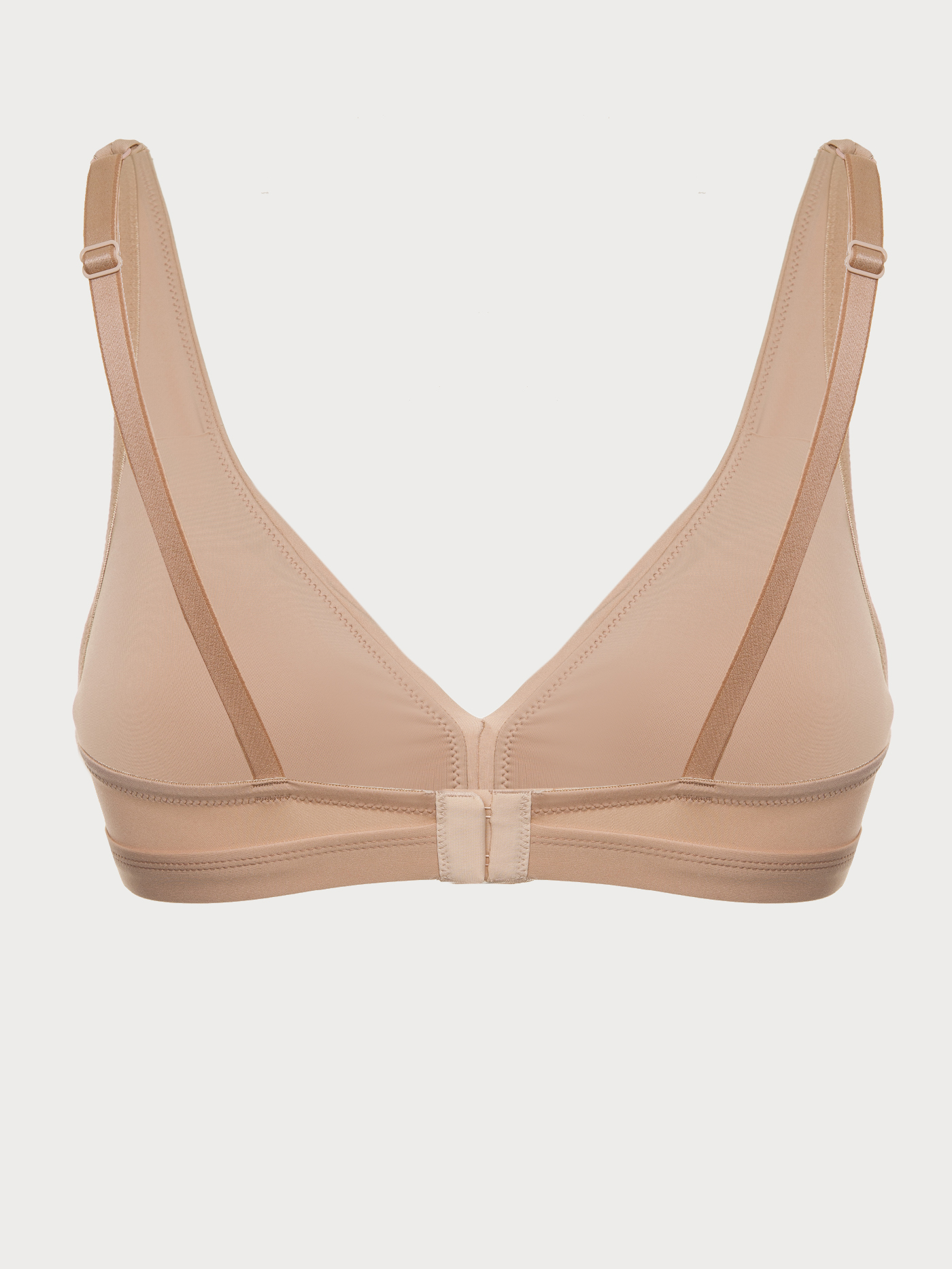 Бюстгальтер мягкий треугольник Бежевый 2613F1421 | фото 6
