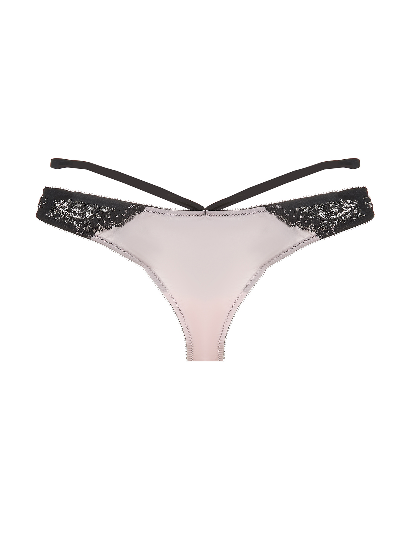Трусы стринг Розовый с черным 2376F2101_1_U | фото 6