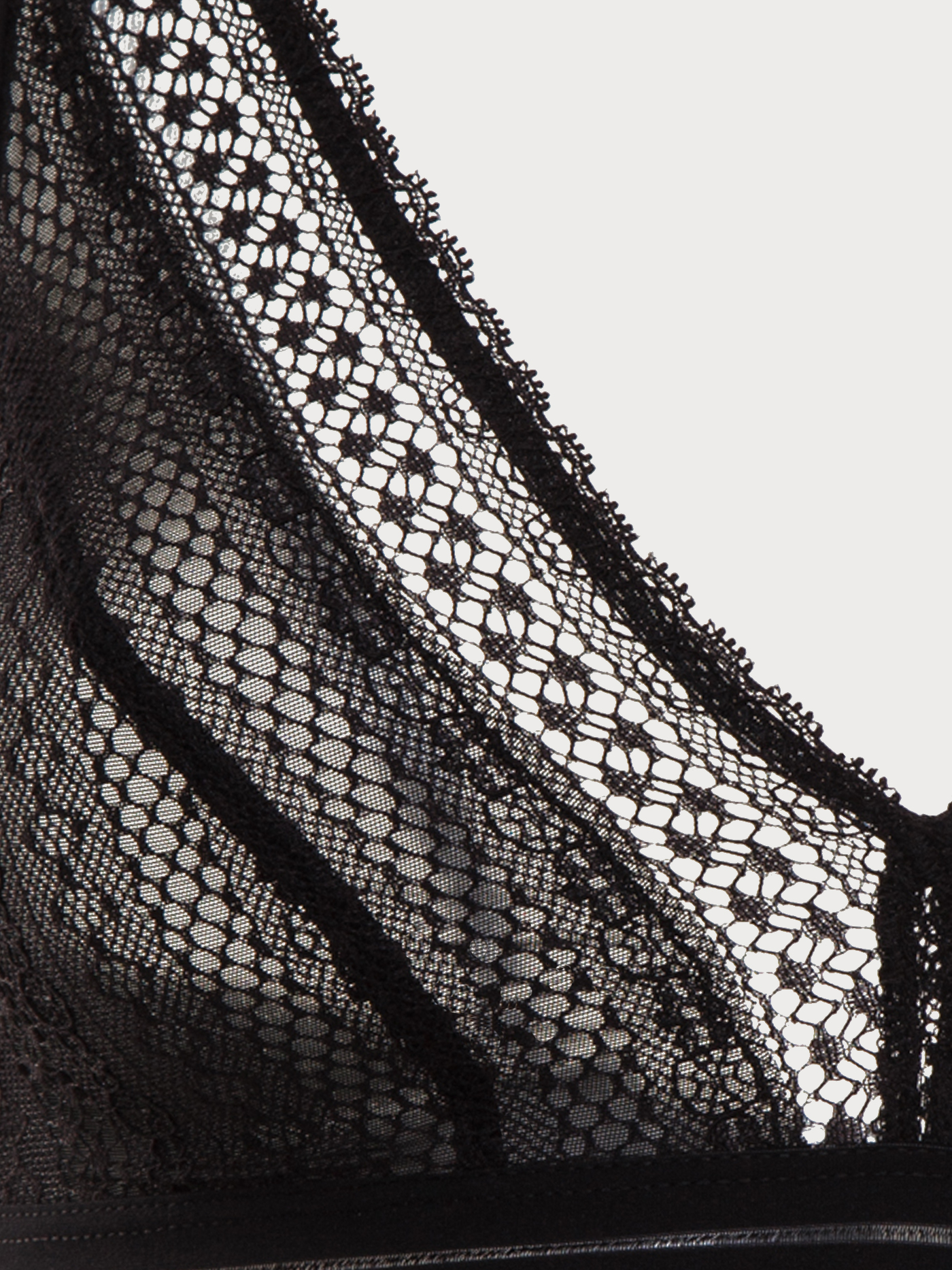 Бюстгальтер мягкий треугольник Черный 2872F1419 | фото 5