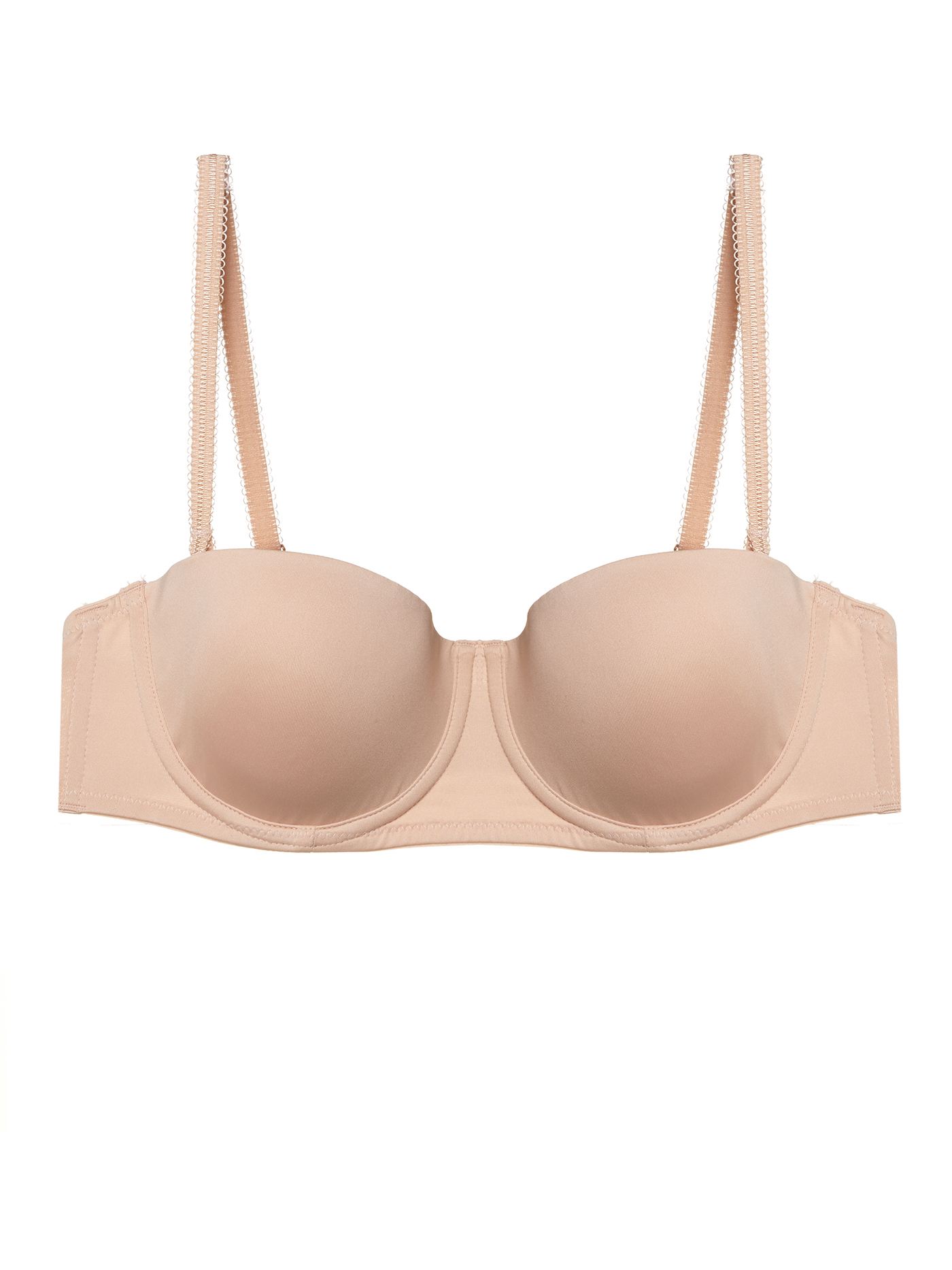 Бюстгальтер балконет push-up Бежевый 2576F1247 | фото 5
