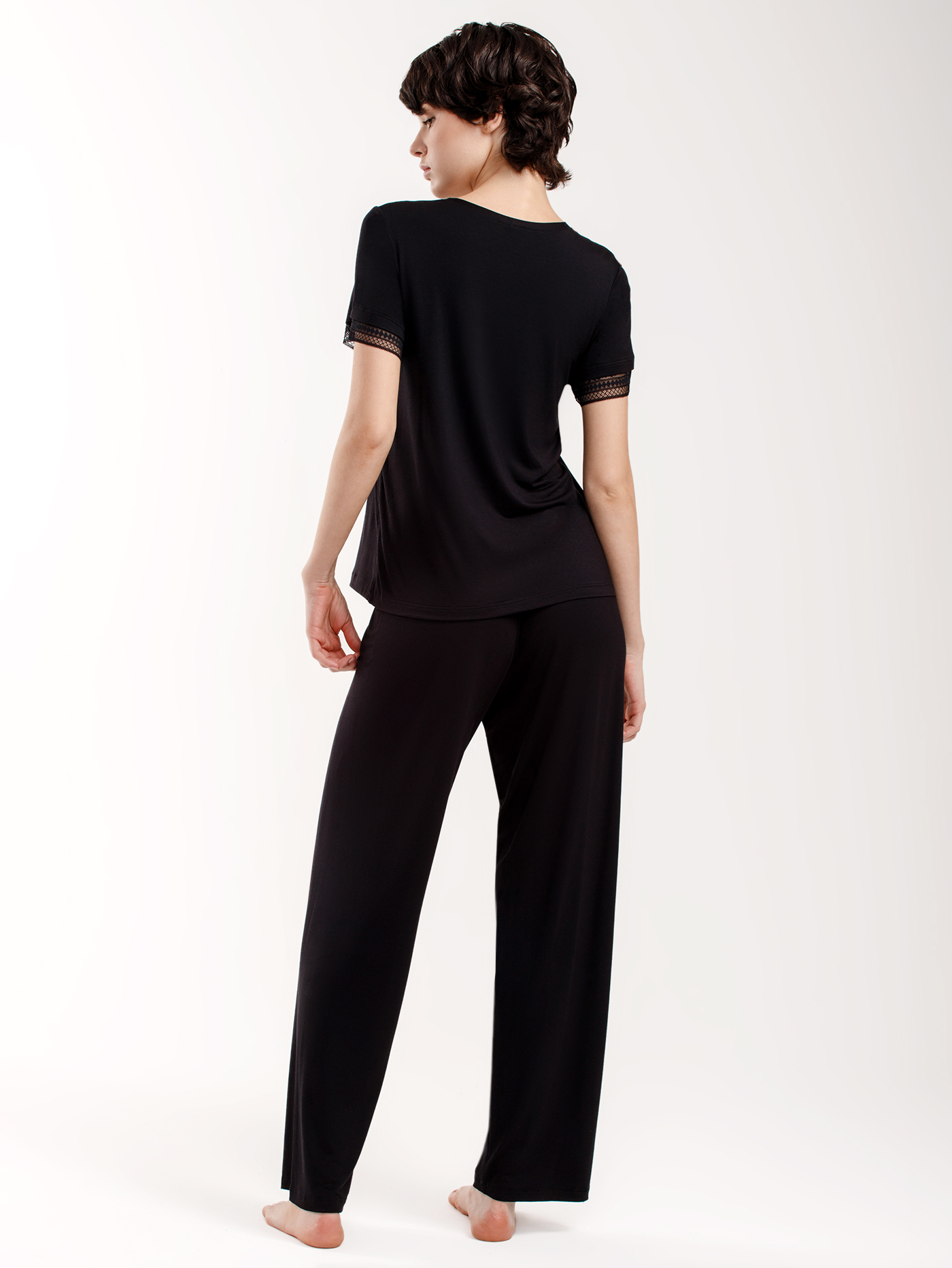 Брюки Черный 3017F5004L | фото 3