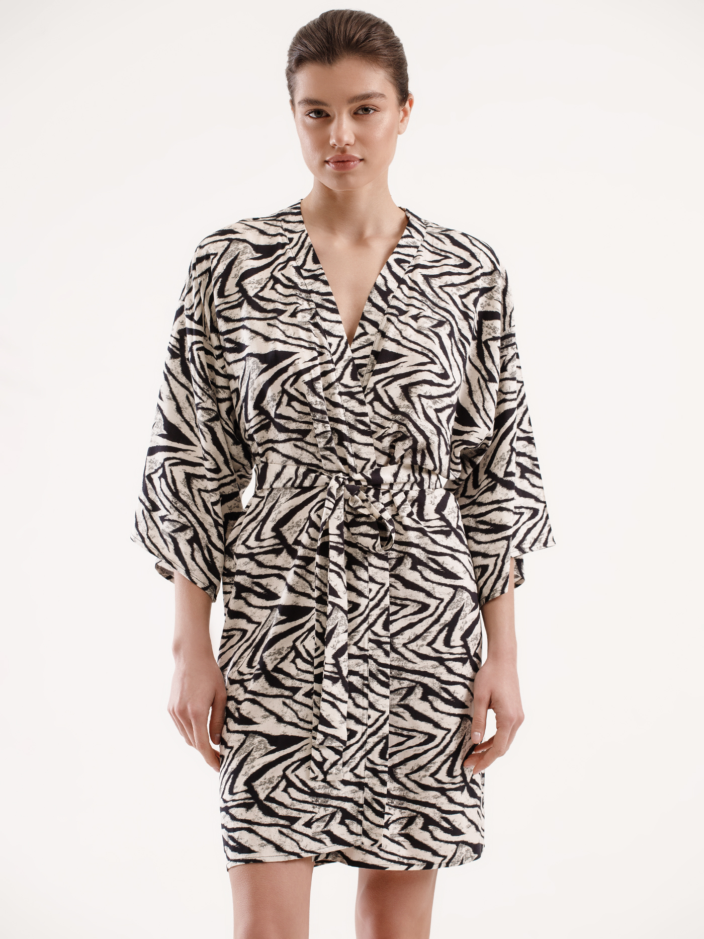 Халат Принт зебра PAR-06 | фото 4