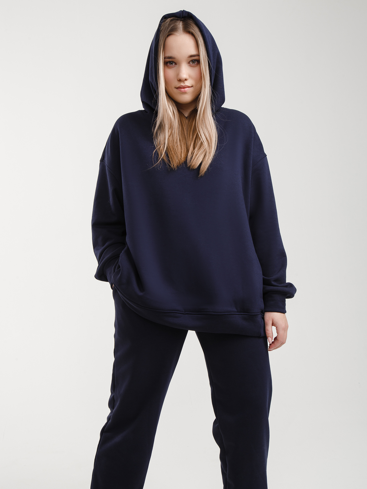 Толстовка Темно-синий 2838F3621 | фото 3