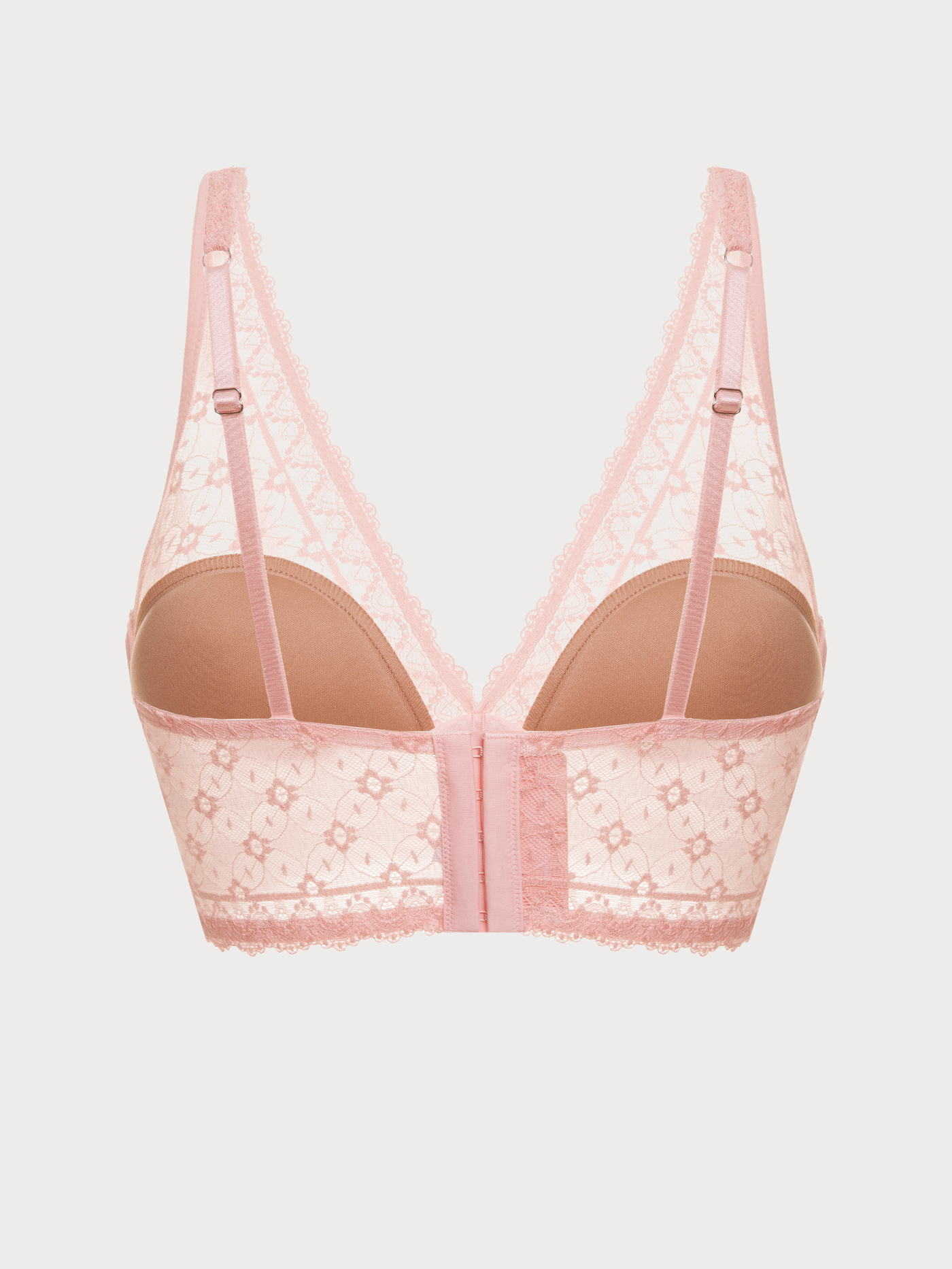 Бюстгальтер мягкий Пастельно-розовый 2958F1350 | фото 7