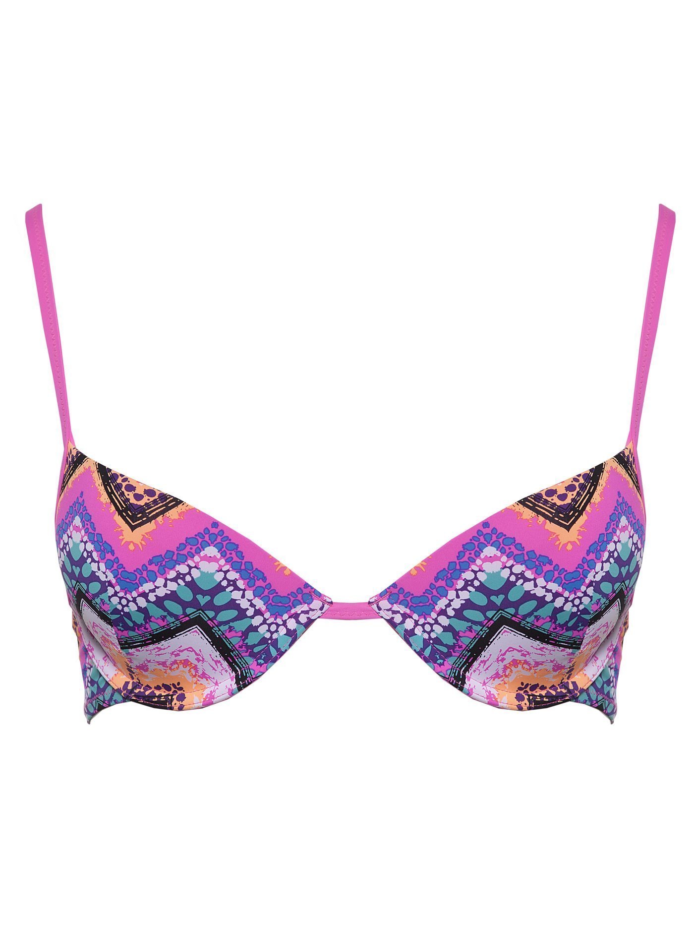 Лиф push-up Принт розовый SR 3 | фото 3