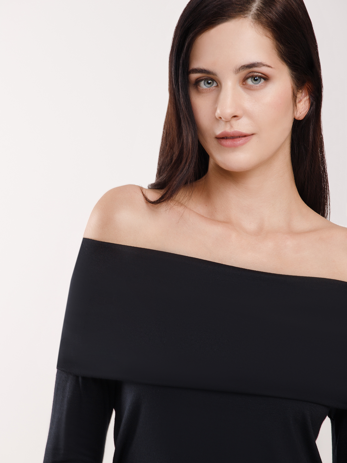 Лонгслив Черный 2849F3433 | фото 3