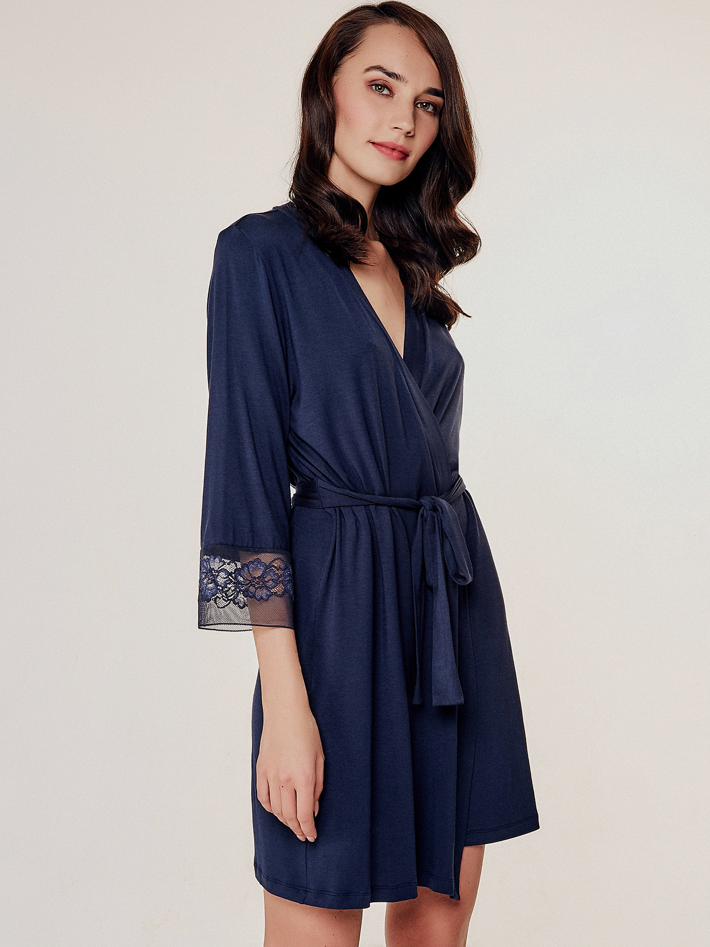 Халат Синий 2637F3518 | фото 1