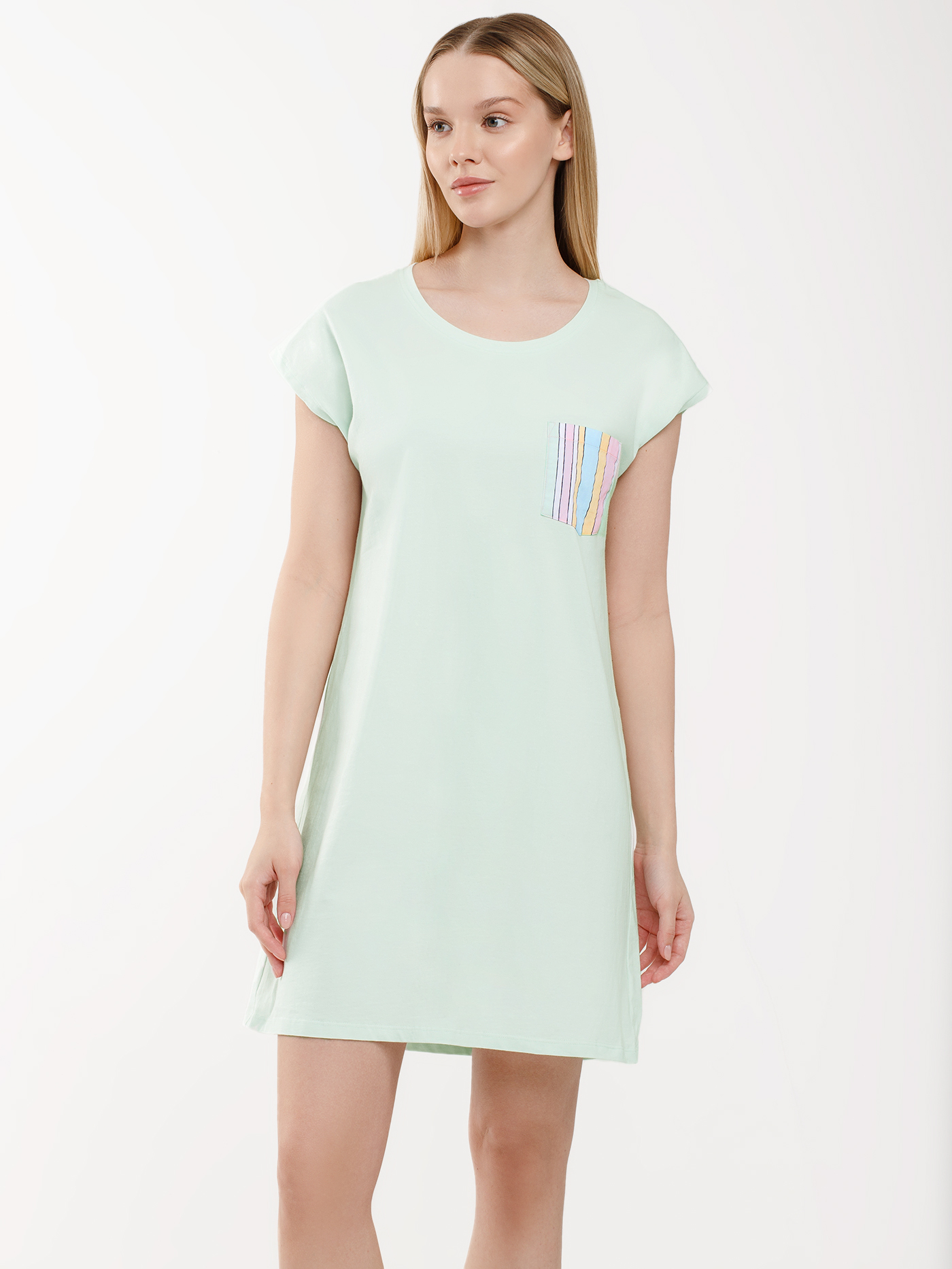 Платье Зеленый J02095DR | фото 1