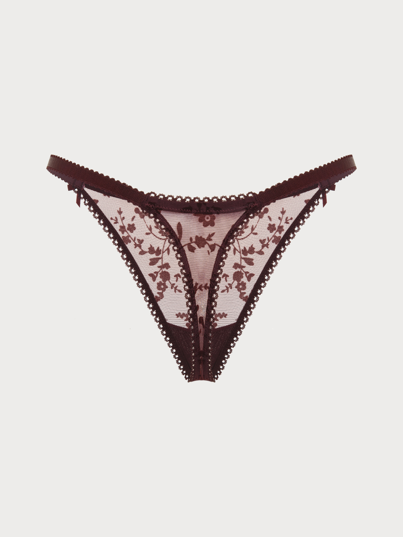 Трусы стринг Бургунди FL-1809TH | фото 3