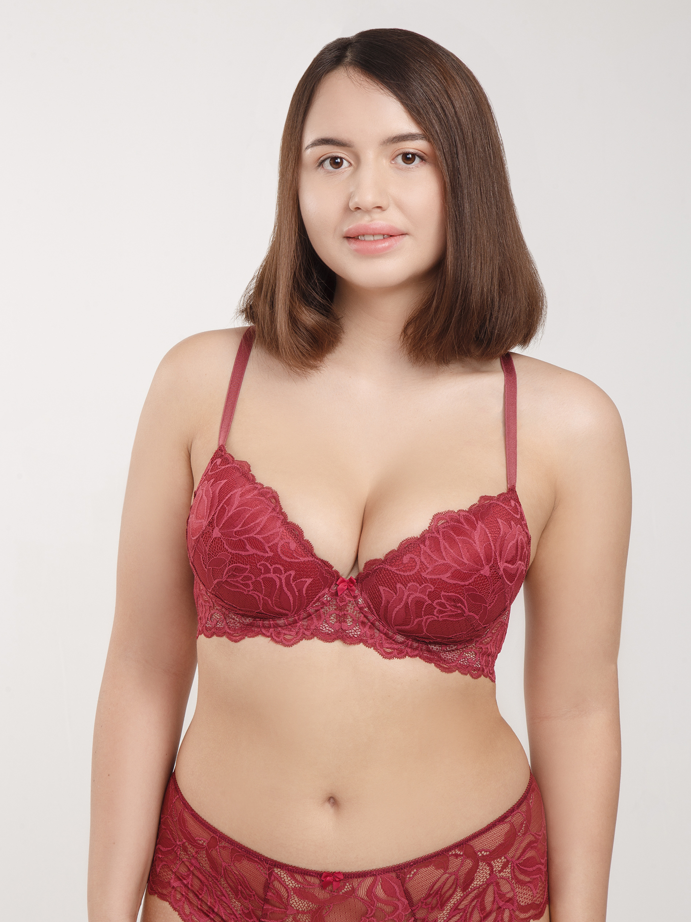 Бюстгальтер push-up Вишневый 2631F1125 | фото 4