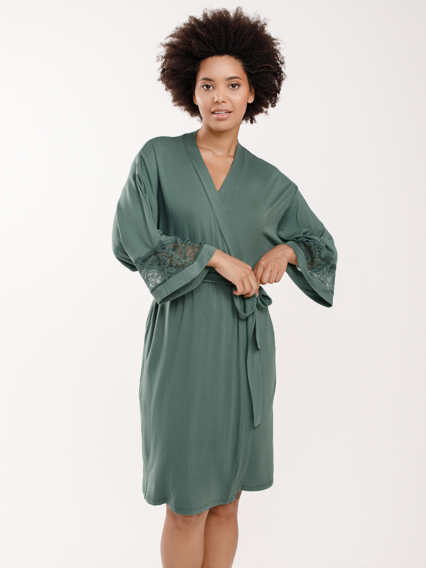 Халат Шалфей 2912F3504 | фото 1