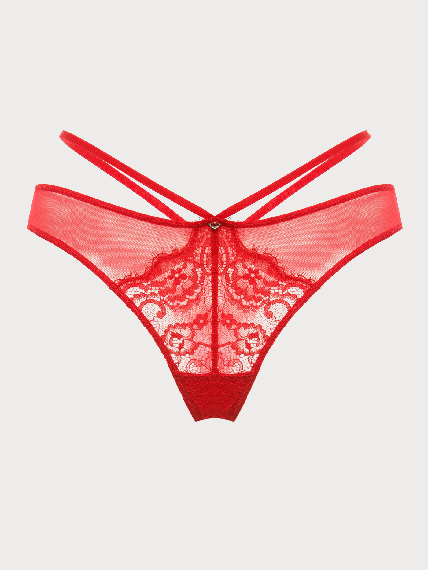 Трусы стринг Красный FRL-5 | фото 4