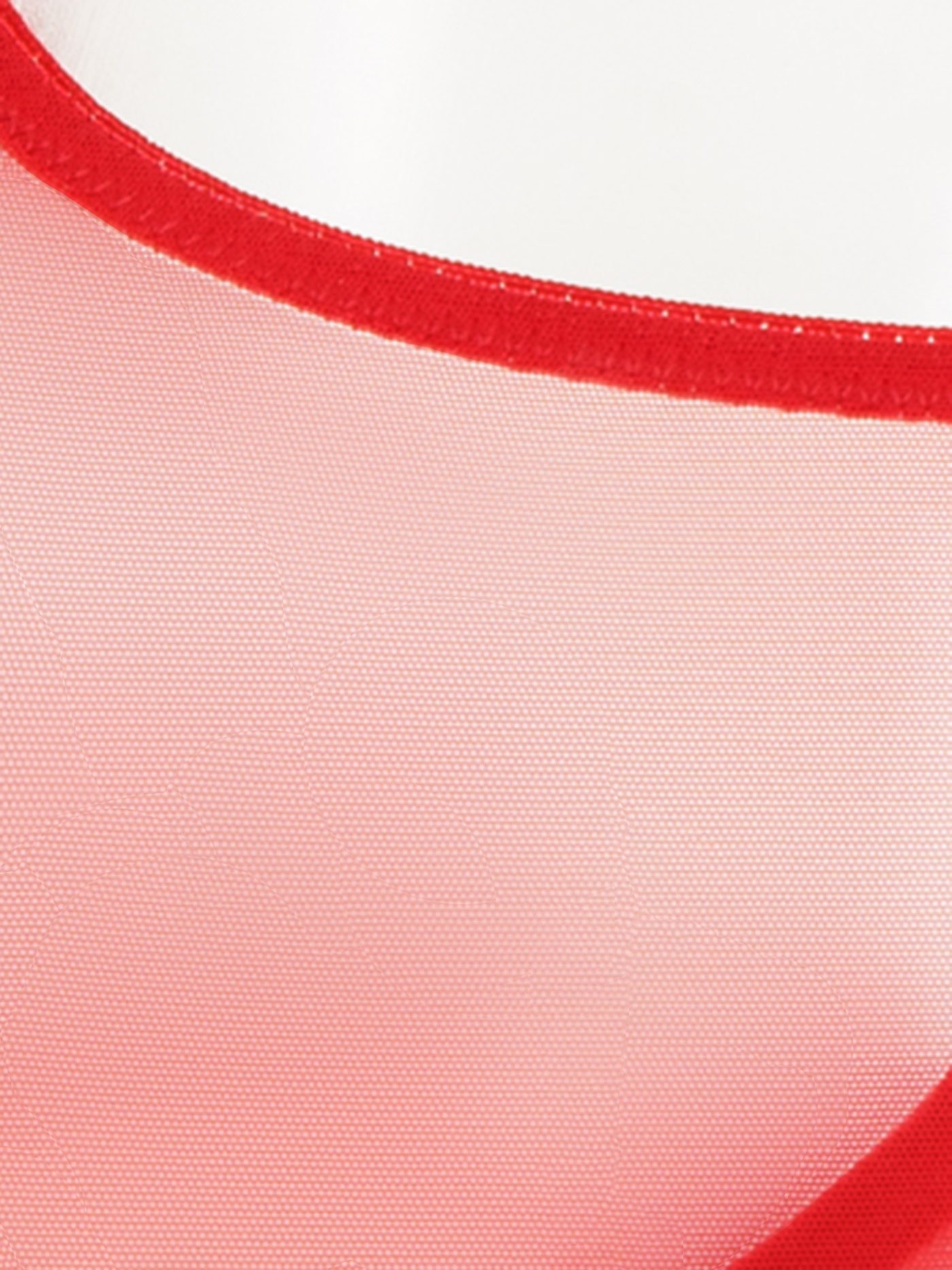 Бюстгальтер мягкий топ Красный MR-3 | фото 5