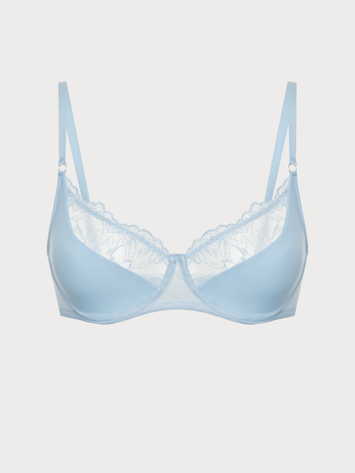 Бюстгальтер мягкий Голубой 3046F1324 | фото 7