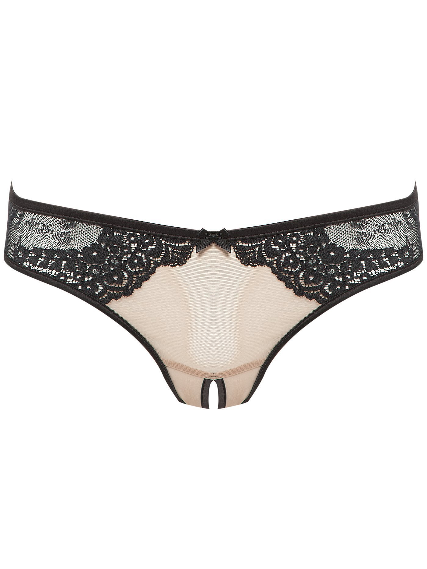 Трусы уверты Черный с бежевым 2213F2211 | фото 3