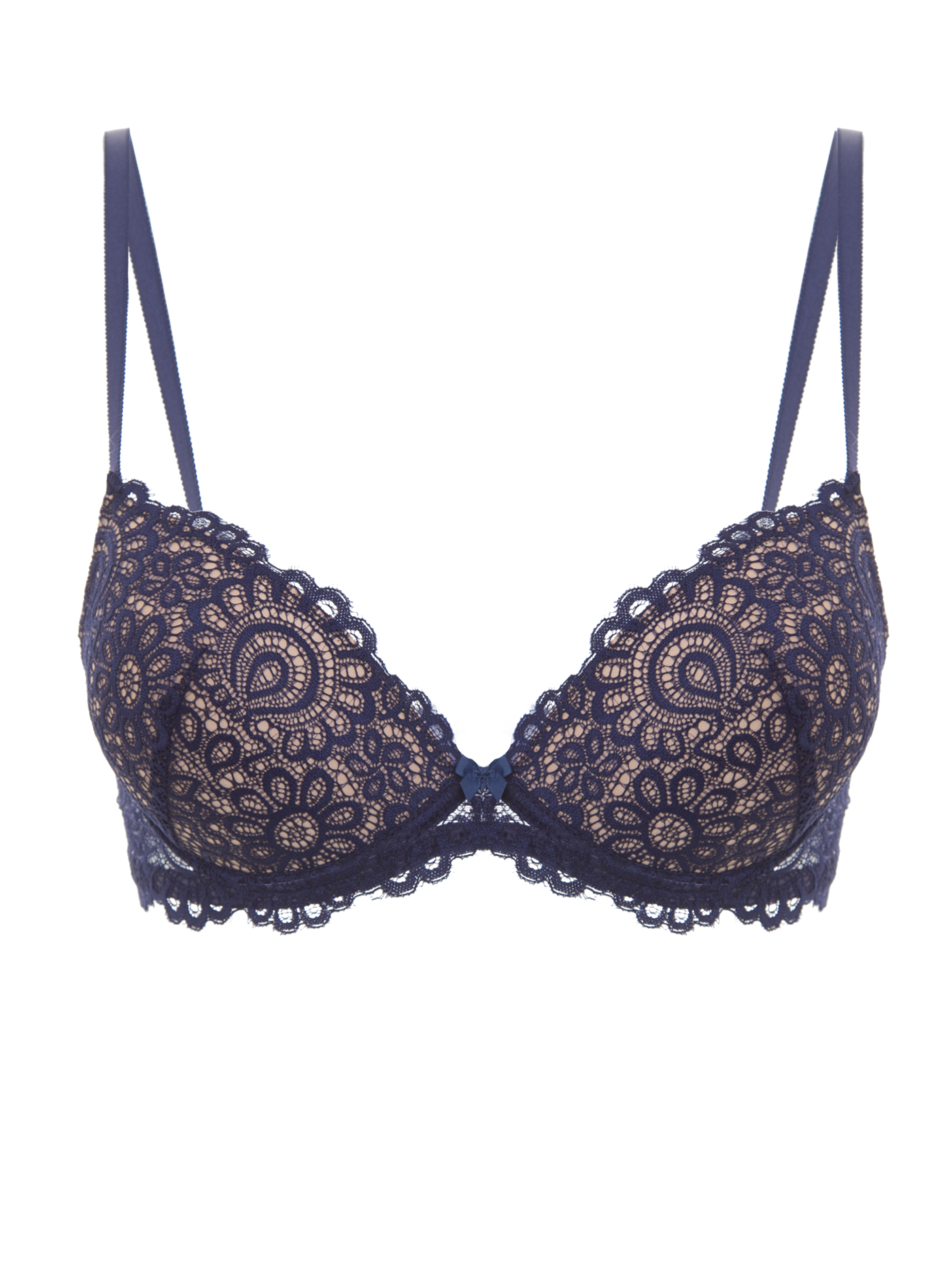 Бюстгальтер push-up Синий 2484F1125_2 | фото 5