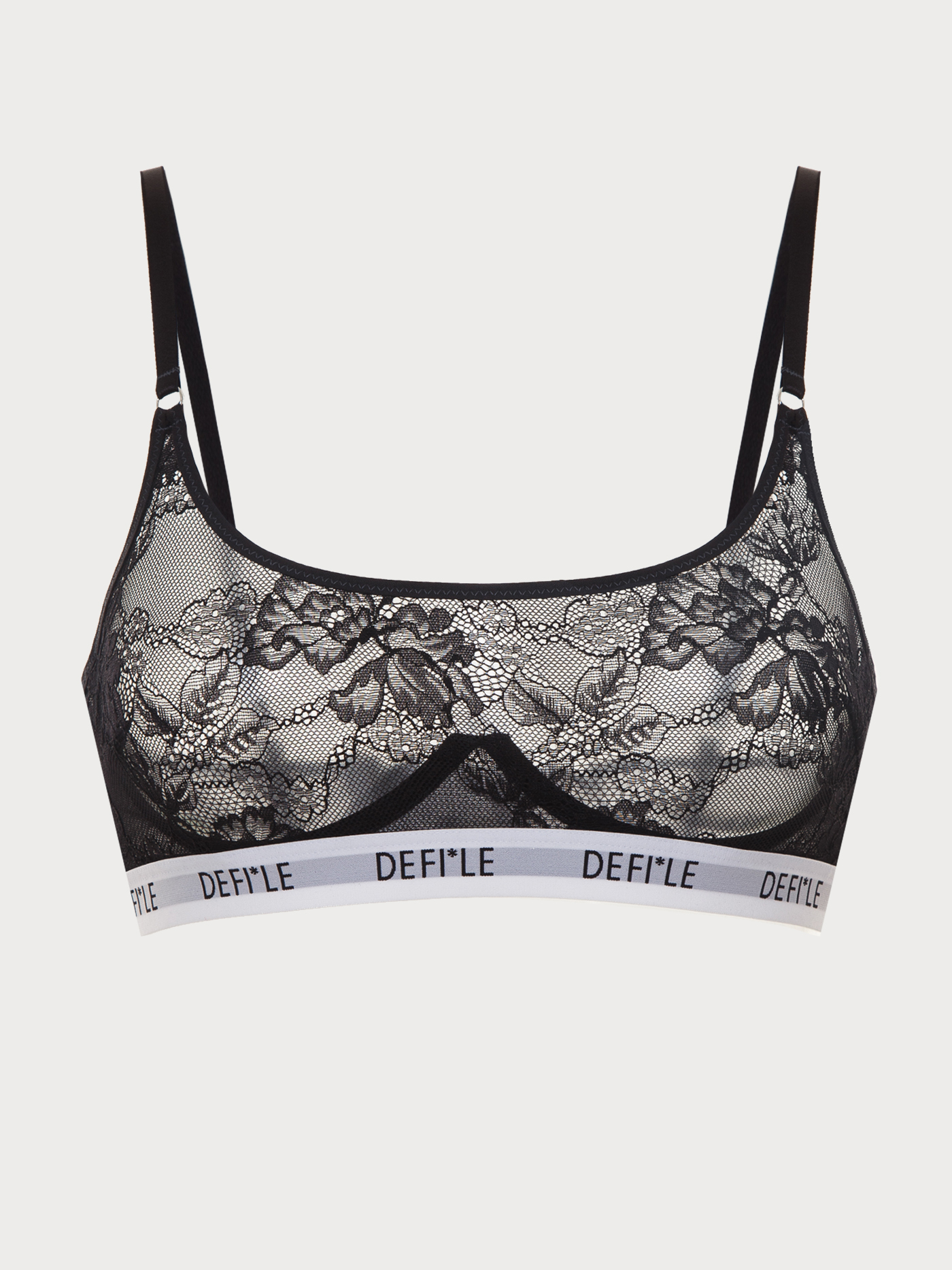 Бюстгальтер мягкий топ Черный 2921F1334 | фото 6