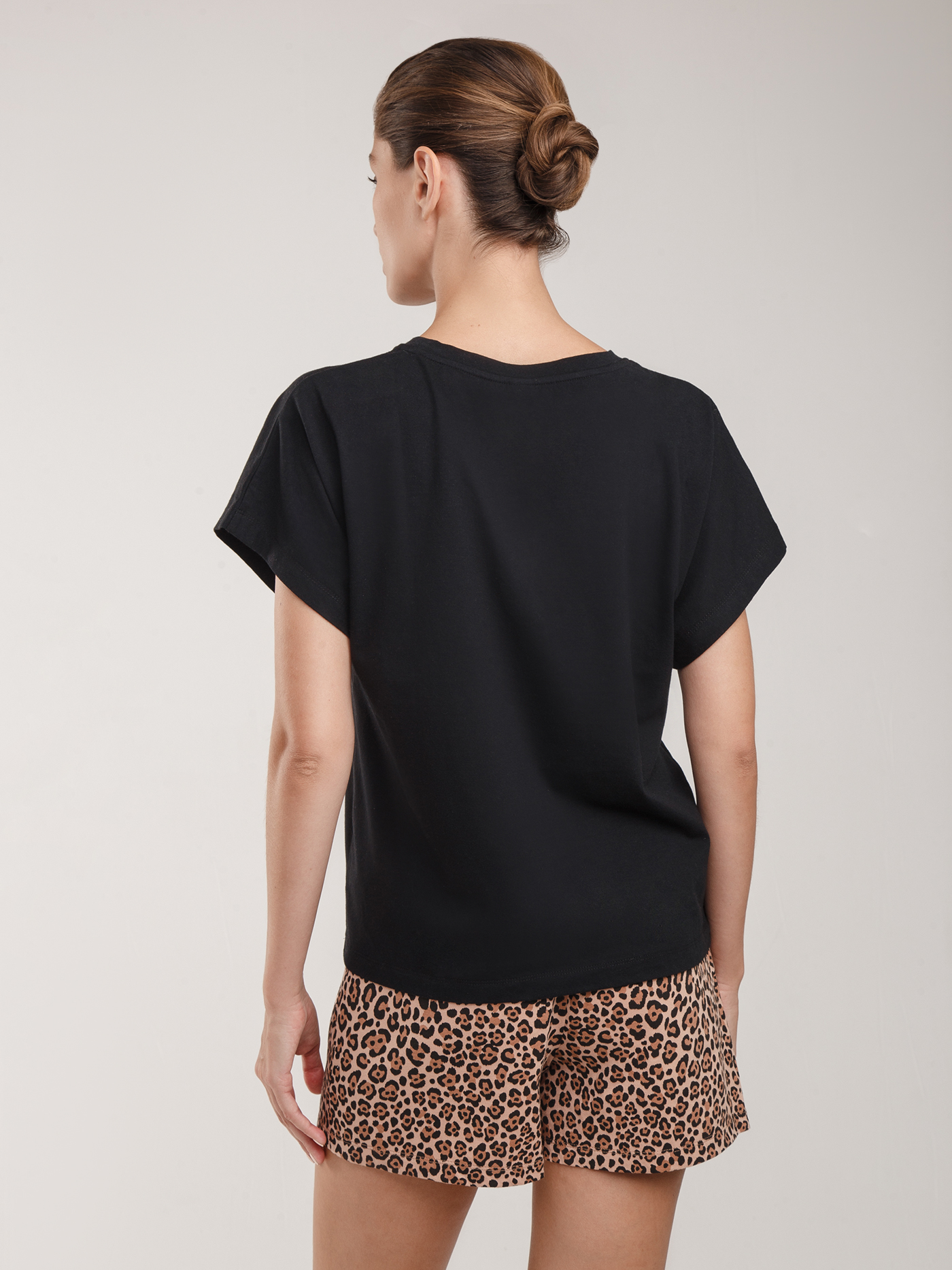 Шорты Принт леопард EJ-2 | фото 2