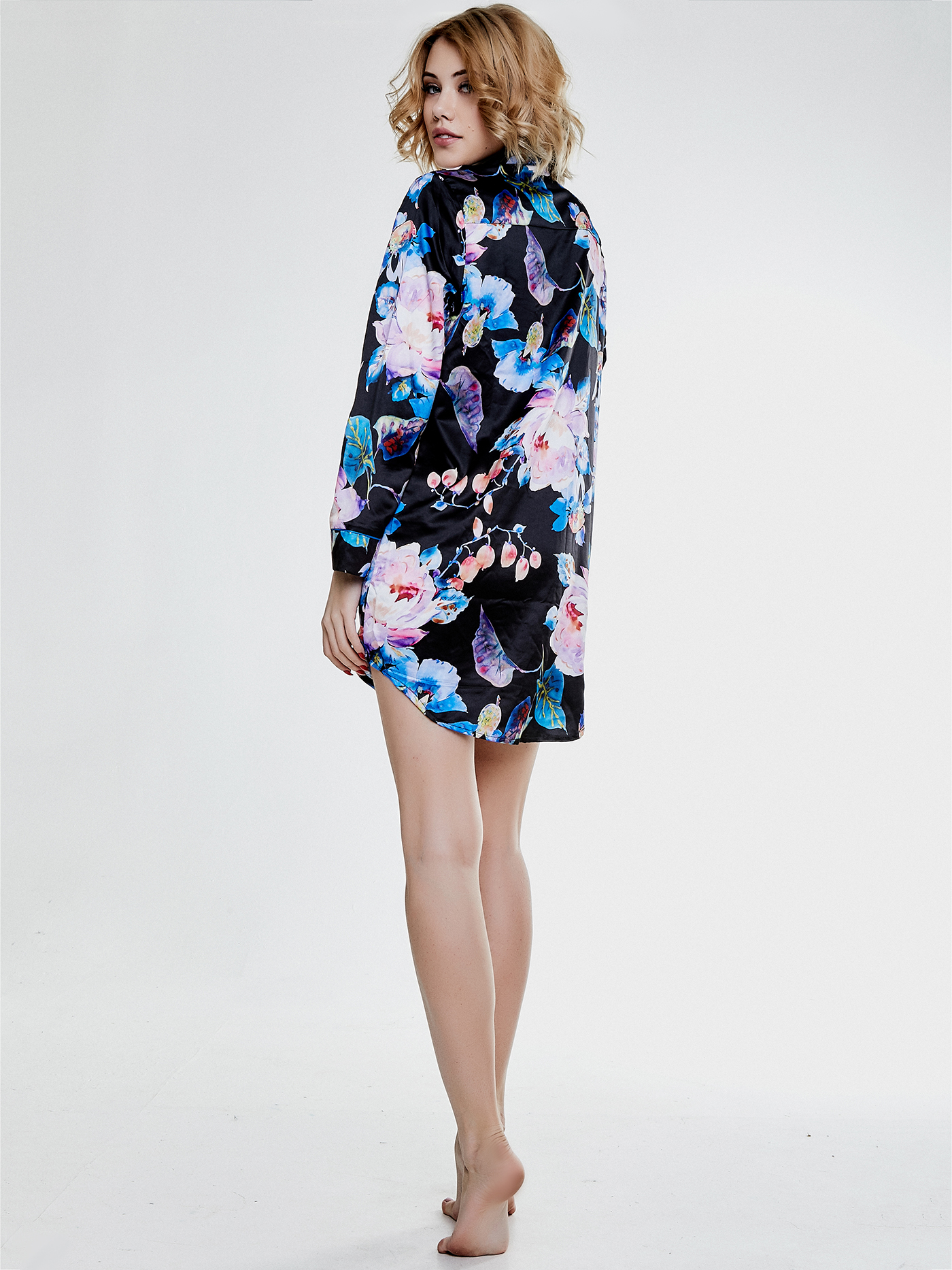 Рубашка Принт цветы SW3 | фото 2