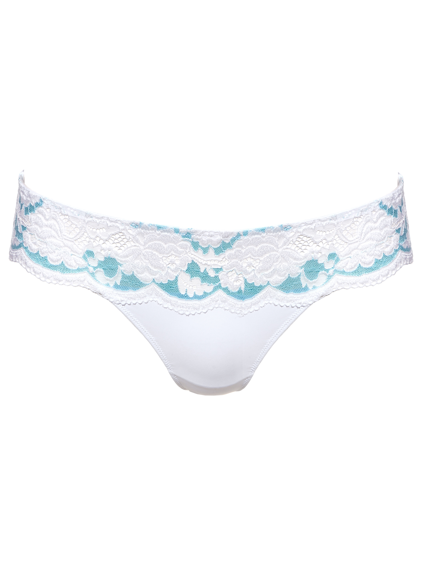 Трусы слип Белый с ментоловым BOX-12004 | фото 3