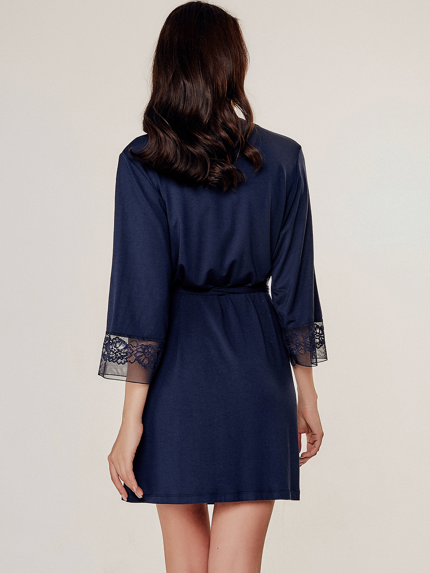 Халат Синий 2637F3518 | фото 2