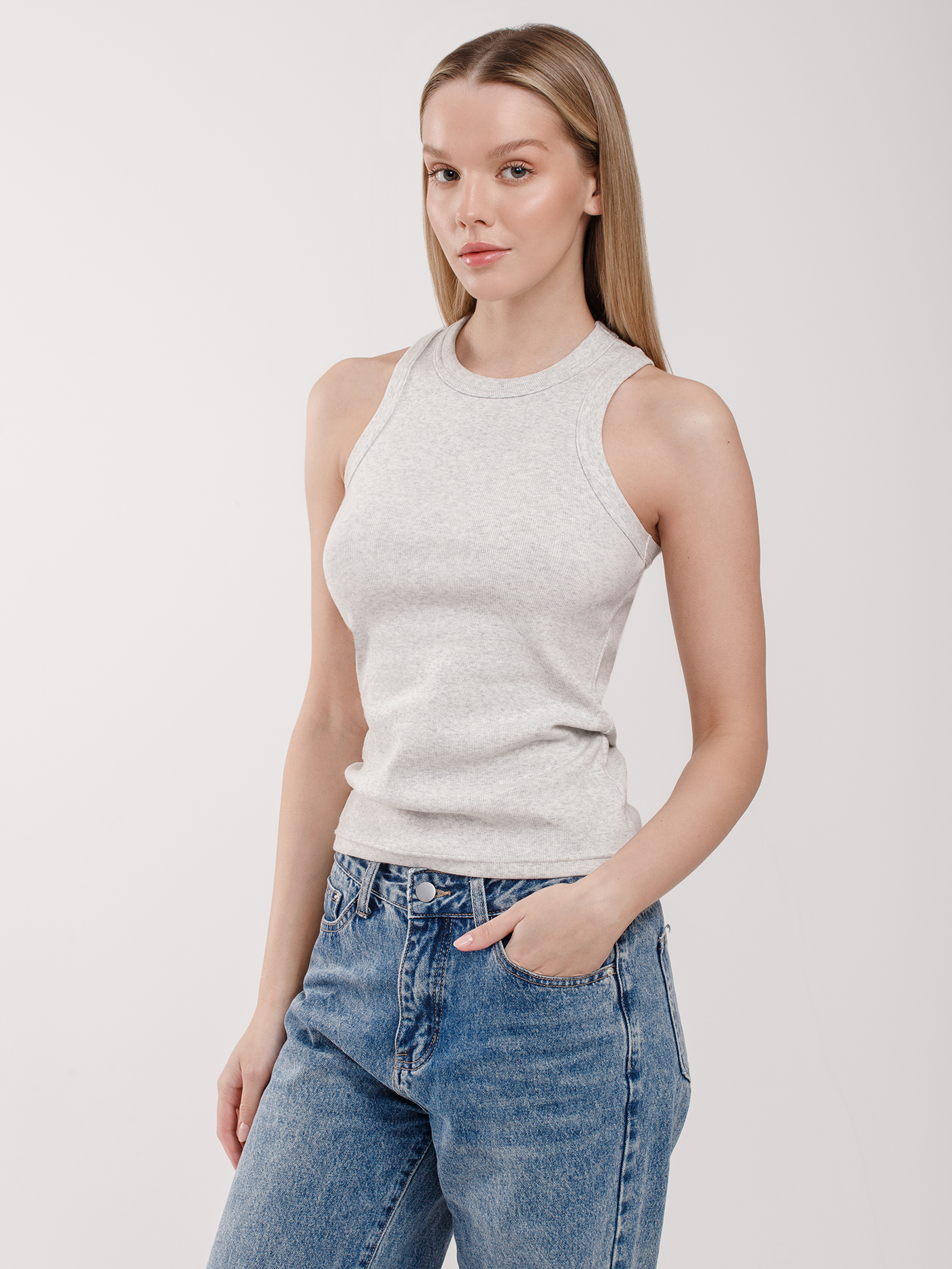 Майка Серый LM-1 | фото 1