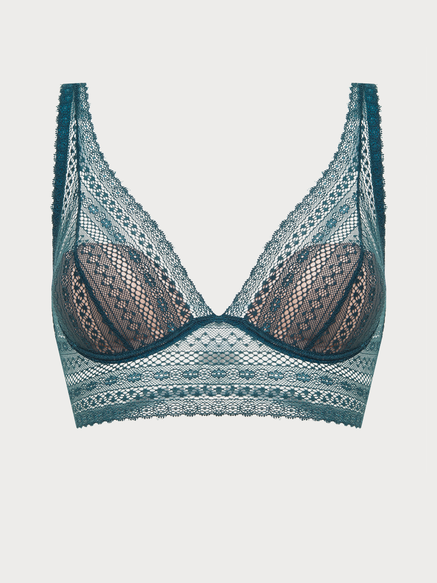 Бюстгальтер мягкий Зеленый 2872F1350 | фото 6