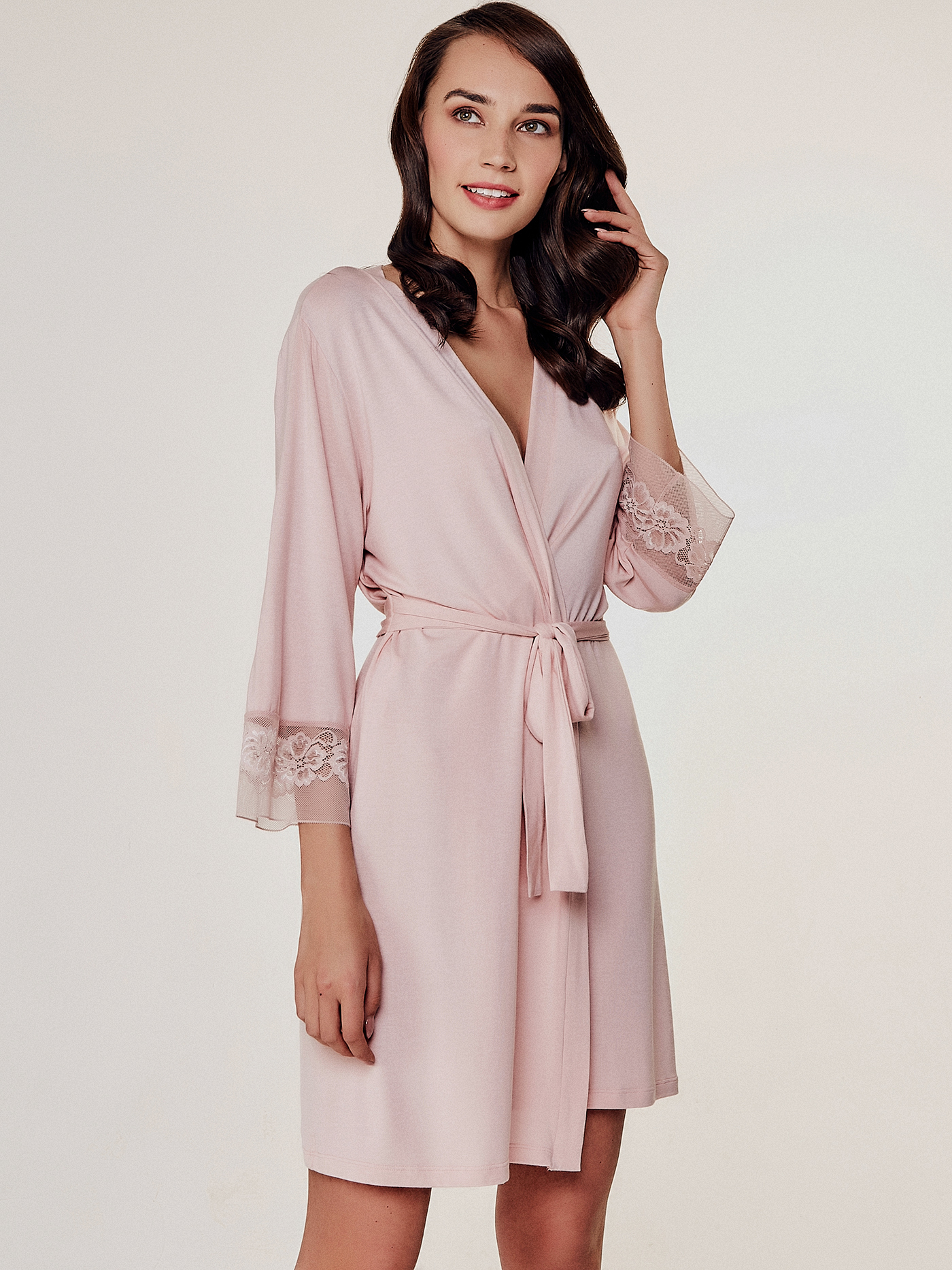 Халат Розовый 2637F3518 | фото 1