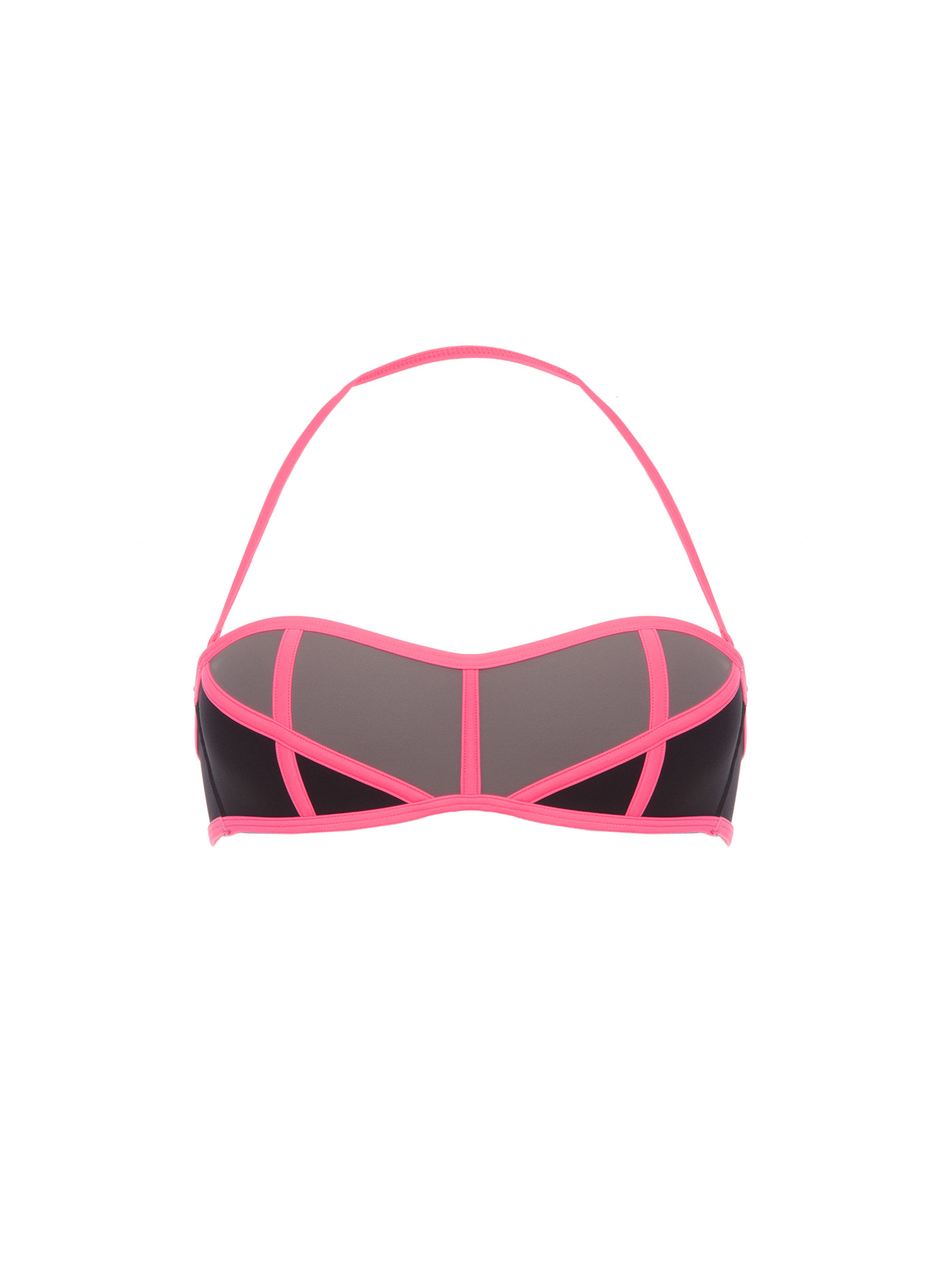 Лиф бандо Черный с серым 2324S1810 | фото 3