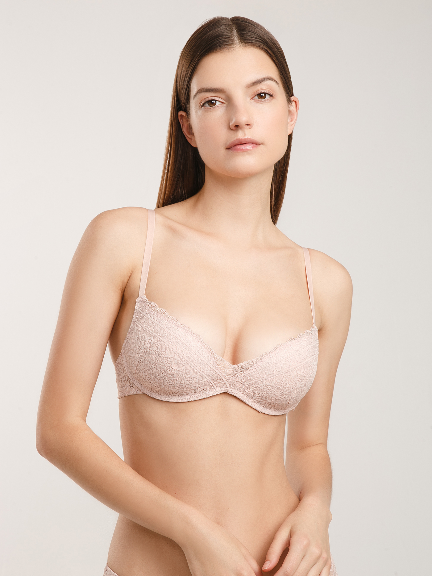Бюстгальтер push-up Пудровый 2627F1151 | фото 1