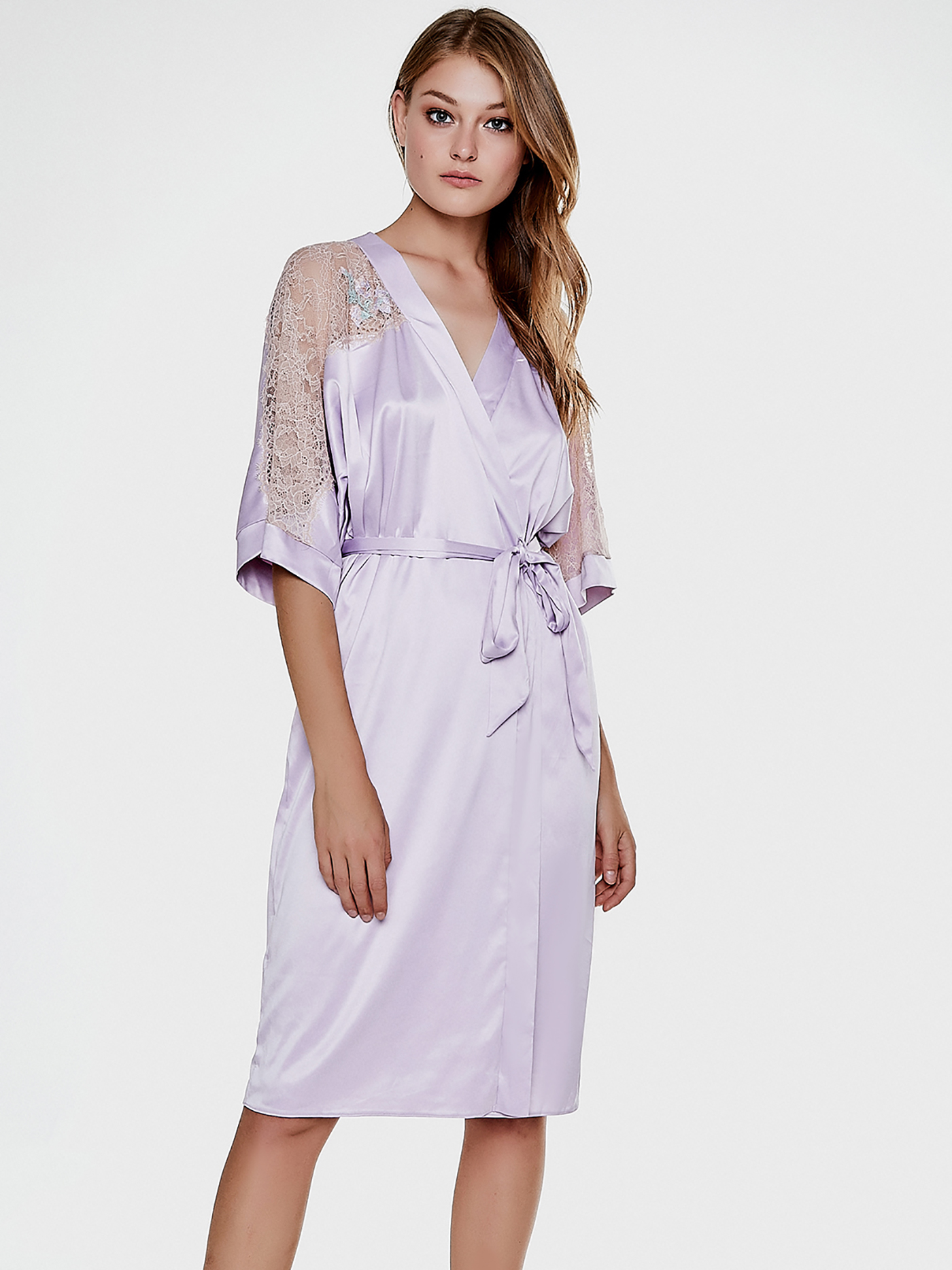 Пеньюар Сиреневый 2514F3525 | фото 1
