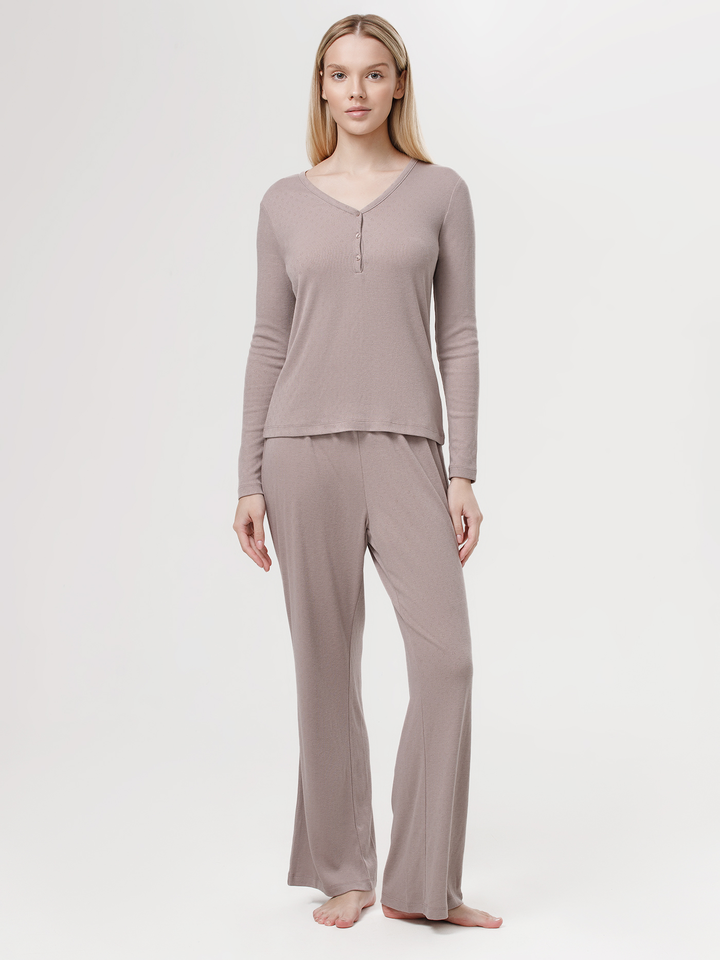 Лонгслив Бежевый PRR-0106SL | фото 2