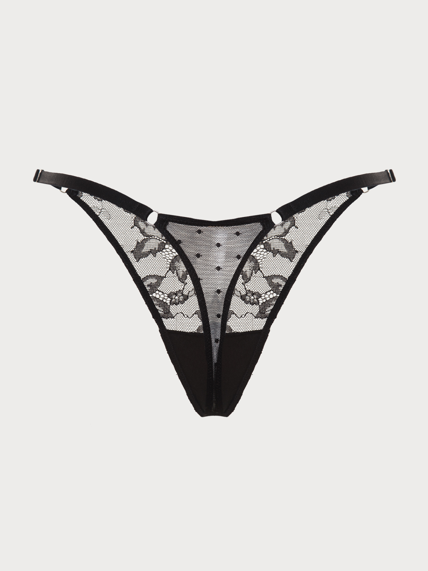 Трусы стринг Черный JD-6 | фото 5